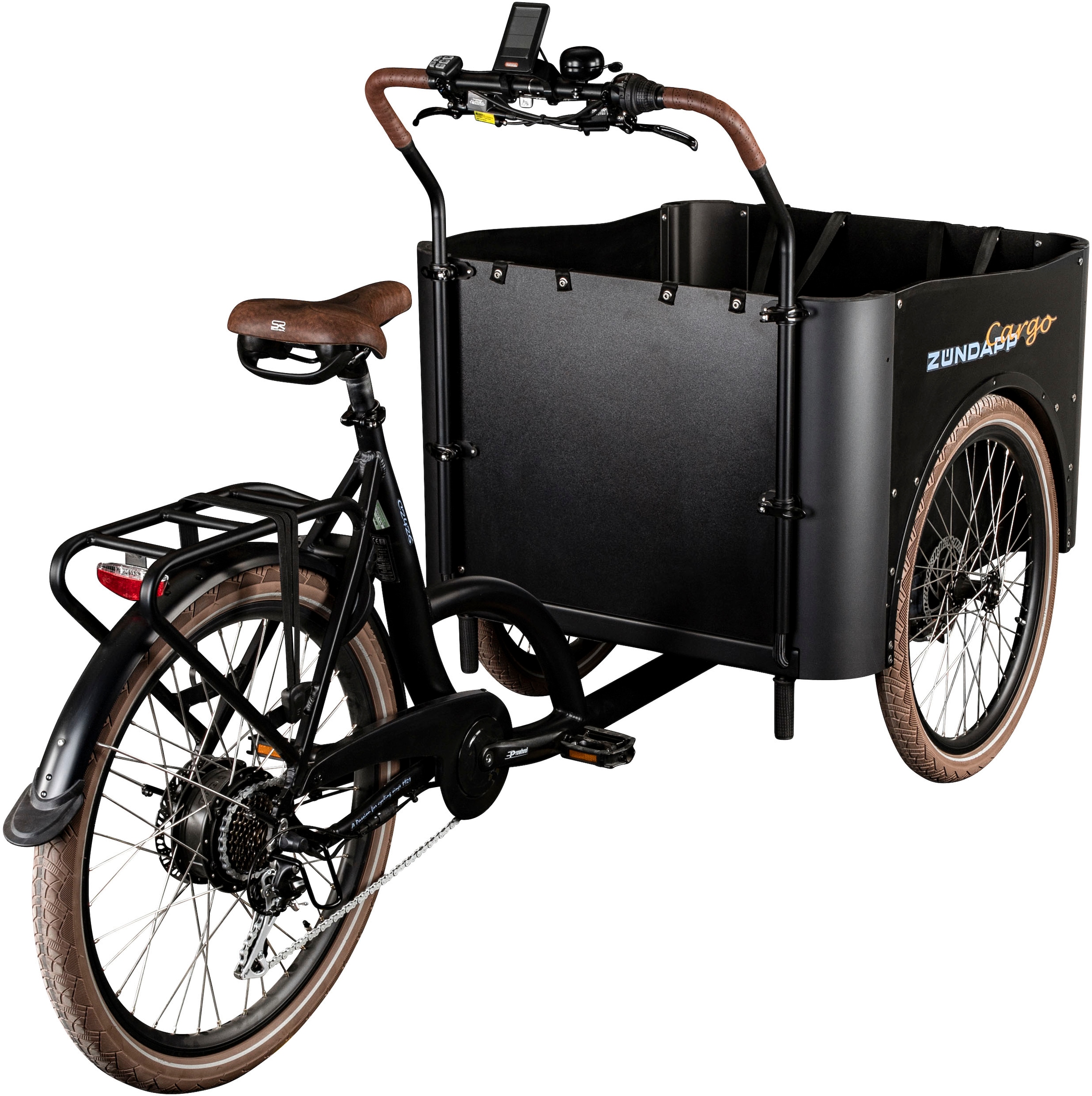 Zündapp E-Bike »Cargo C2426«, 7 Gang, Shimano, Heckmotor 250 W, Pedelec, Elektrofahrrad für Damen u. Herren