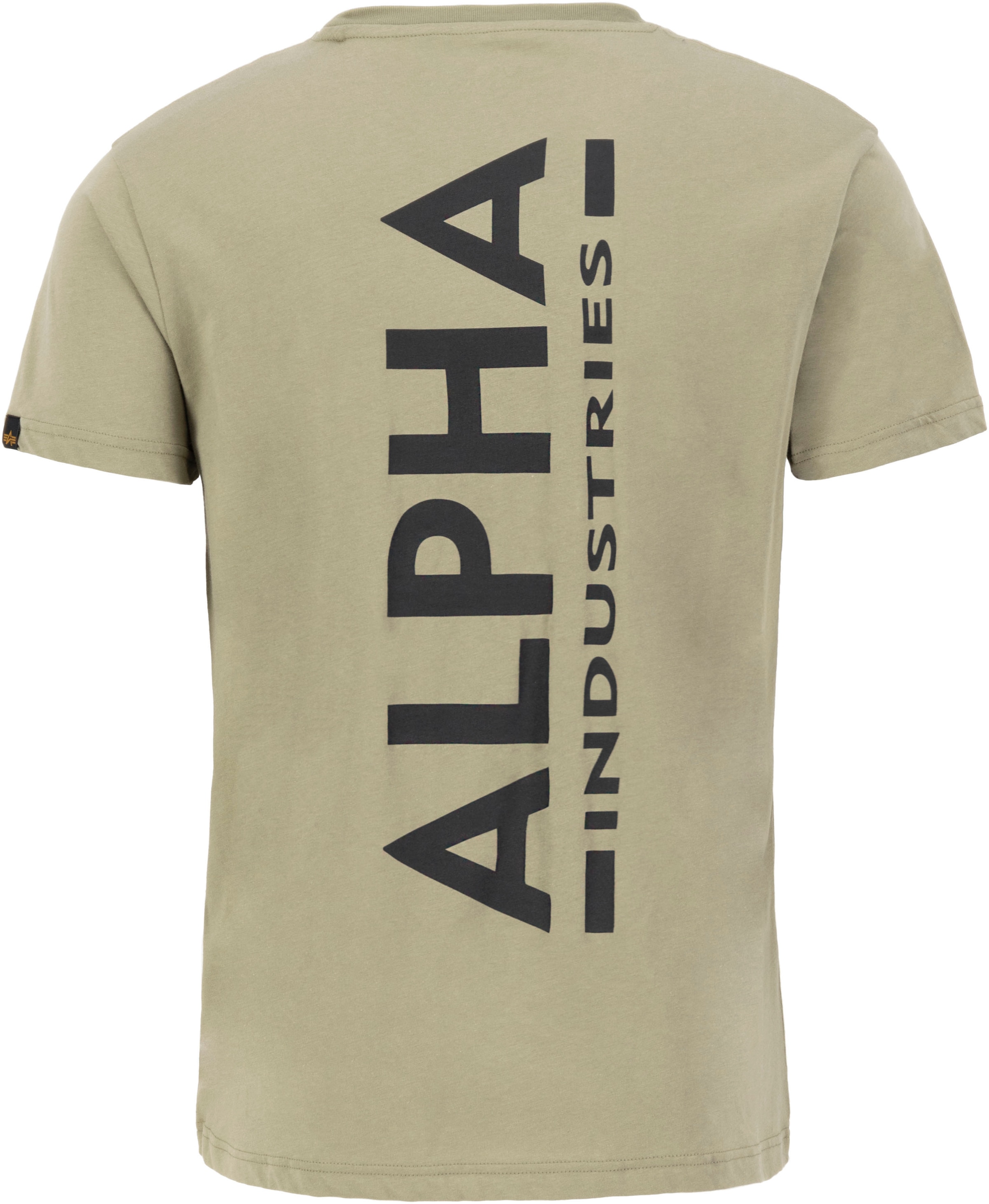 »Backprint online T« Rundhalsshirt Alpha Industries kaufen