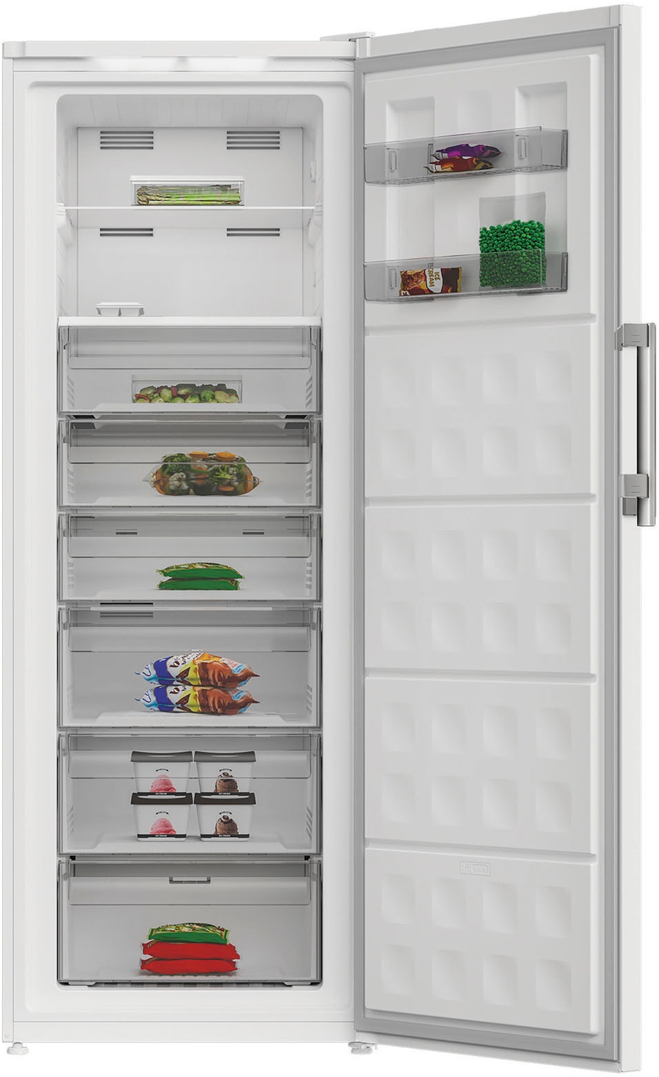 BAUKNECHT Gefrierschrank »GKN WC19170D«, 191,2 cm hoch, 70 cm breit