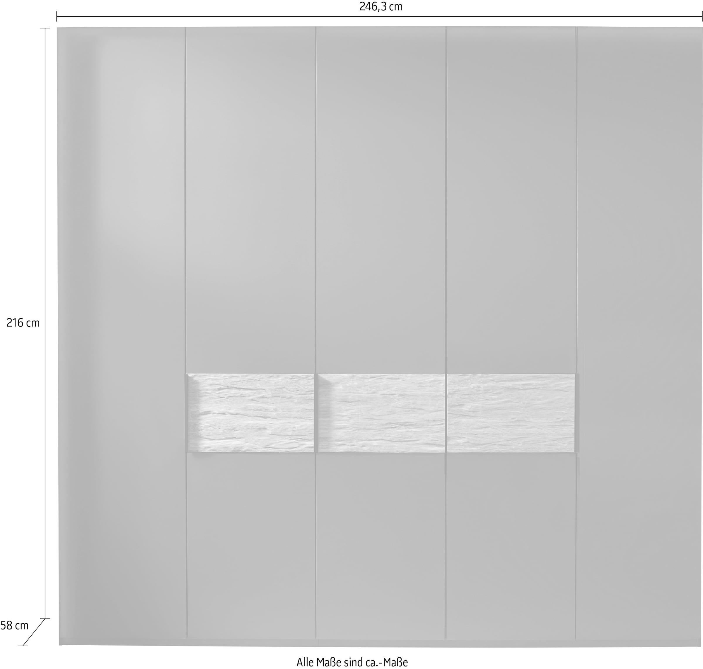 WIEMANN Kleiderschrank »Acapulco« hochwertige Beschläge
