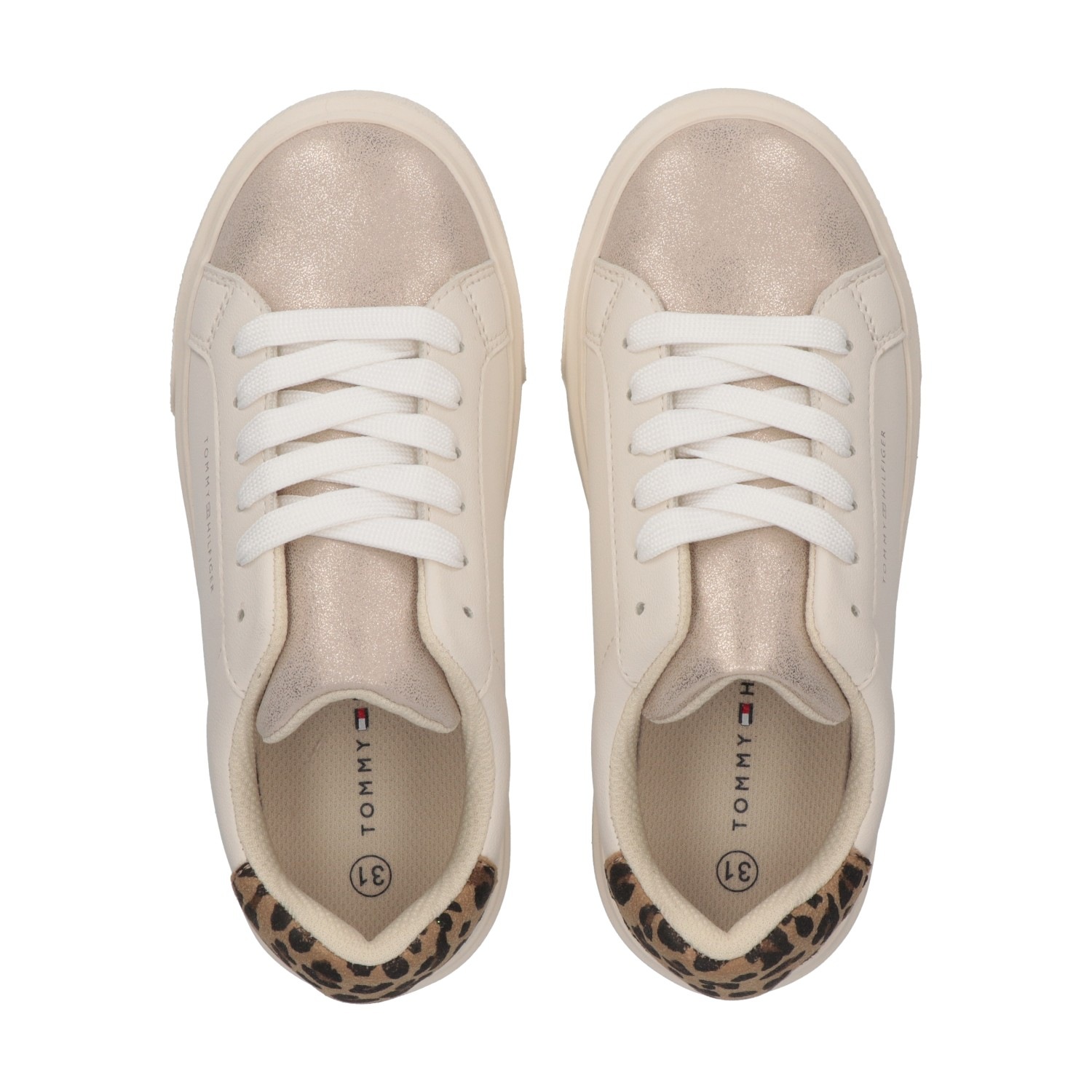 Tommy Hilfiger Sneaker  Freizeitschuh, Halbschuh, Schnürschuh mit Kontrastbesätzen