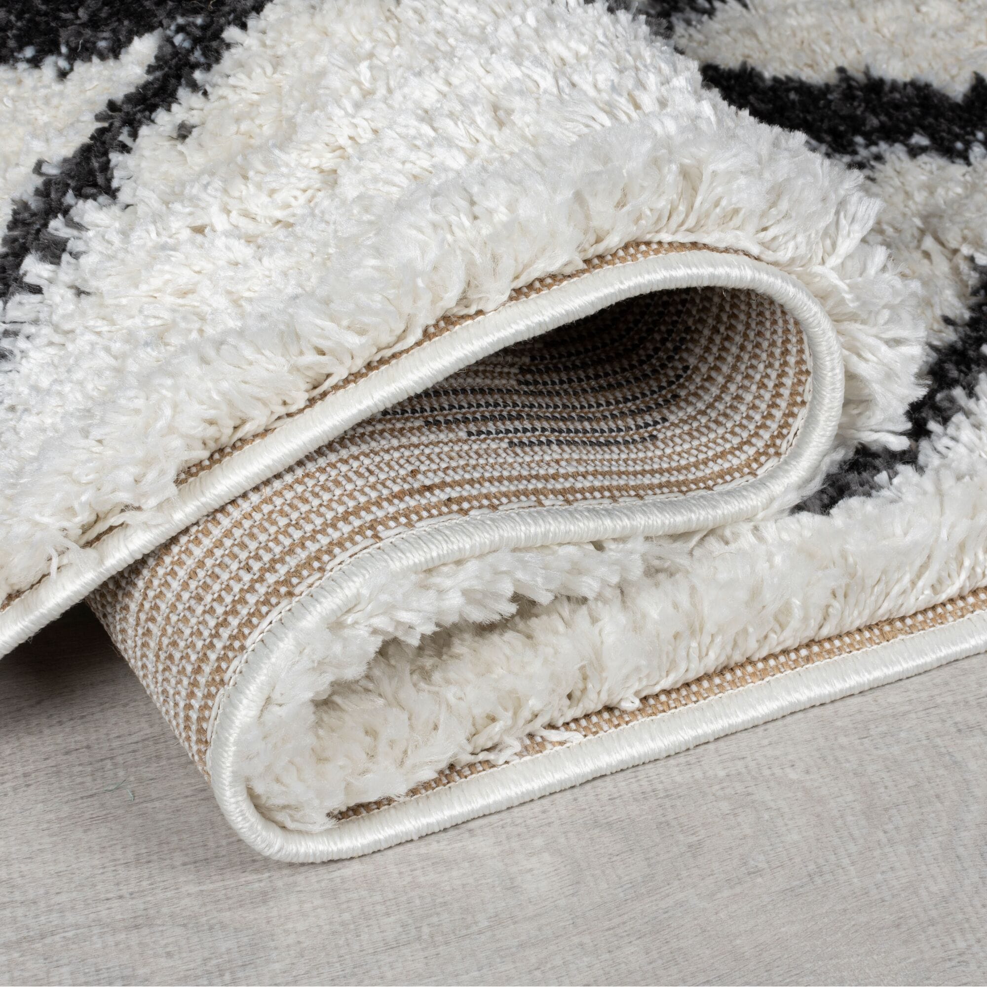 FLAIR RUGS Hochflor-Teppich »SOUQ LINES«, rechteckig, 40 mm Höhe, Souq Lines Teppich im Berber-Stil