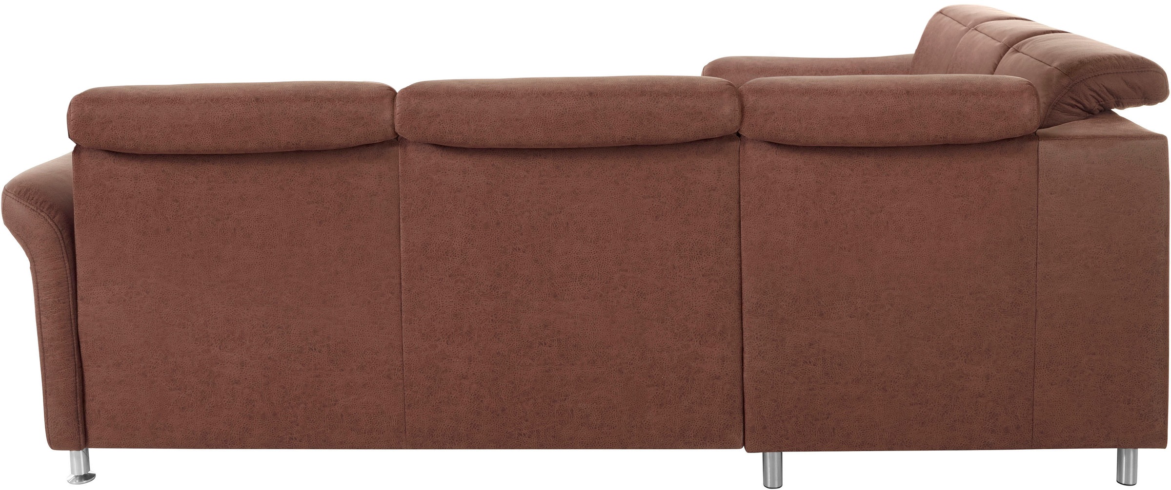 sit&more Ecksofa »Darwin L-Form«, inklusive Federkern, wahlweise mit Kopfteilverstellung, Bettfunktion