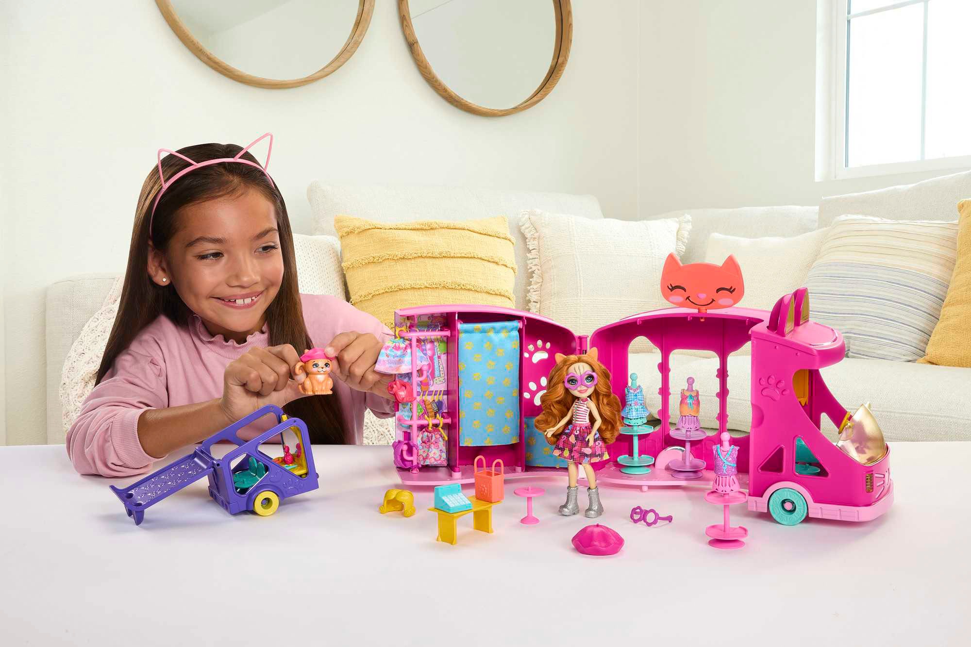 Enchantimals Puppen Fahrzeug »Enchantimals Glam Party, Modewagen«