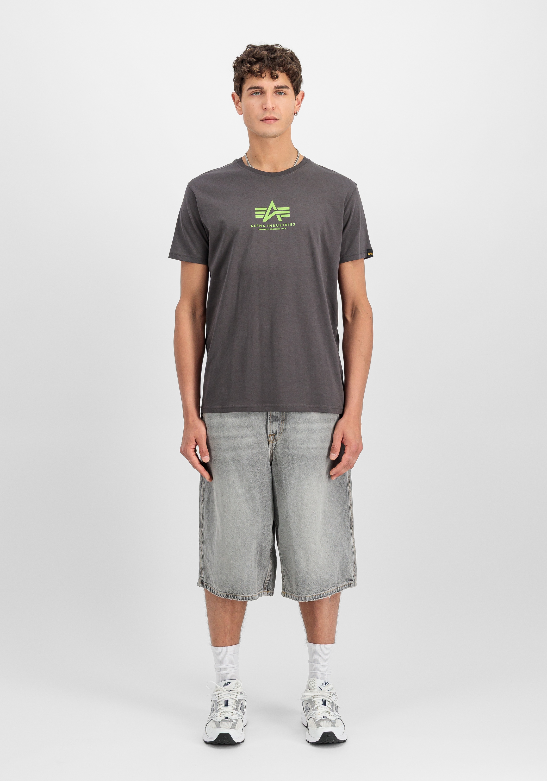 Alpha Industries T-Shirt »Alpha Industries Men - T-Shirts Basic T-Shirt ML«
