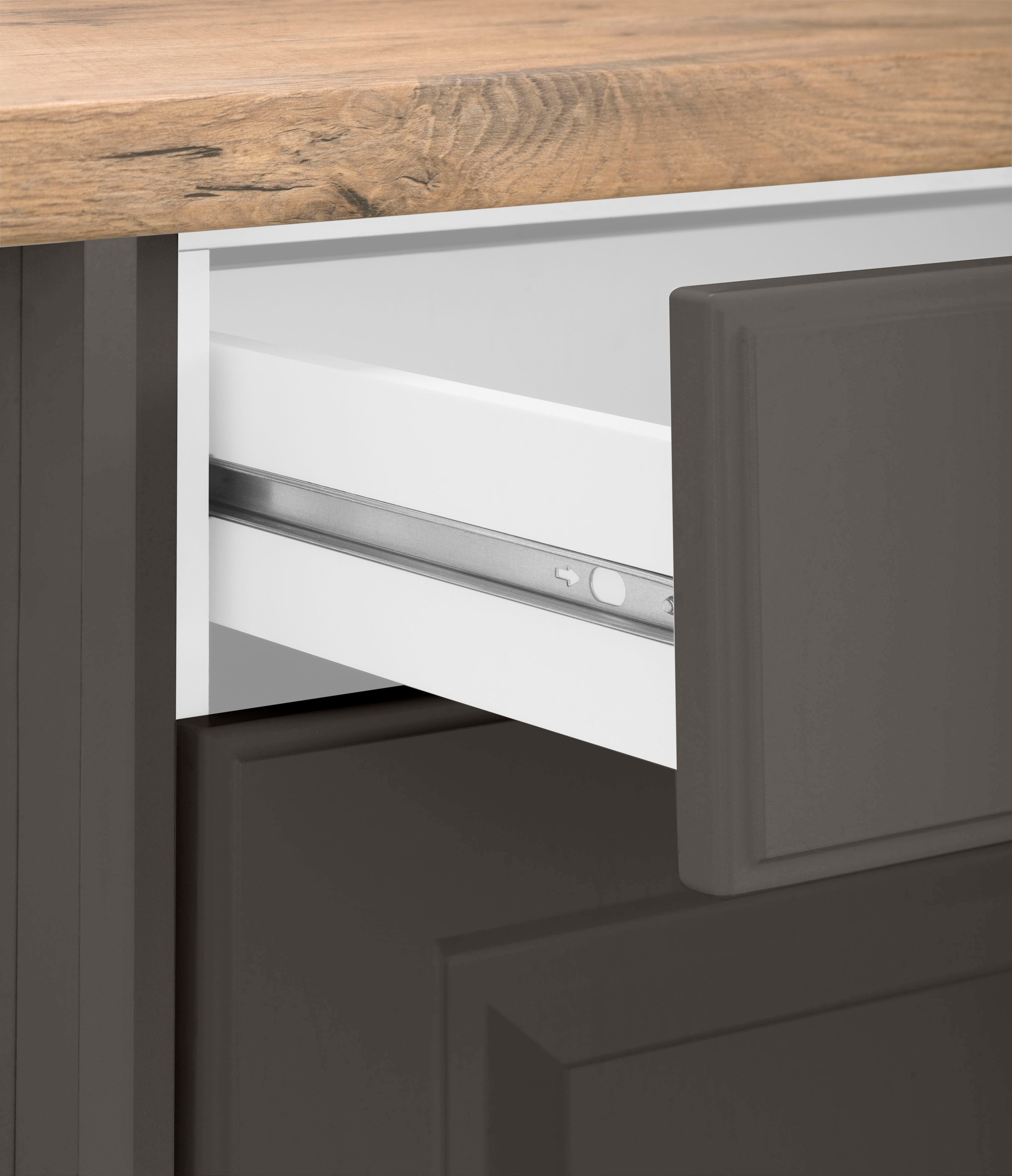 wiho Küchen Küchenzeile »Erla«, mit E-Geräten, Breite 280 cm
