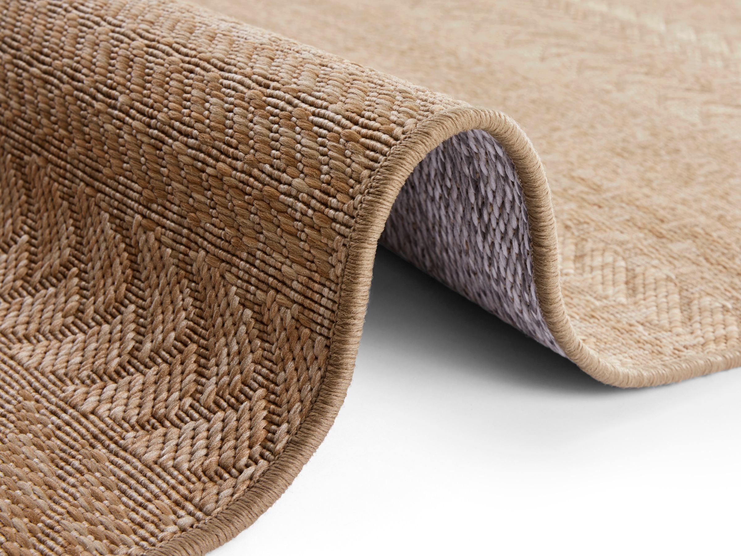 HANSE Home Teppich »Granado«, rechteckig, 6 mm Höhe, In- und Outdoor, Sisal Optik, Robust, Pflegeleicht, Flachgewebe
