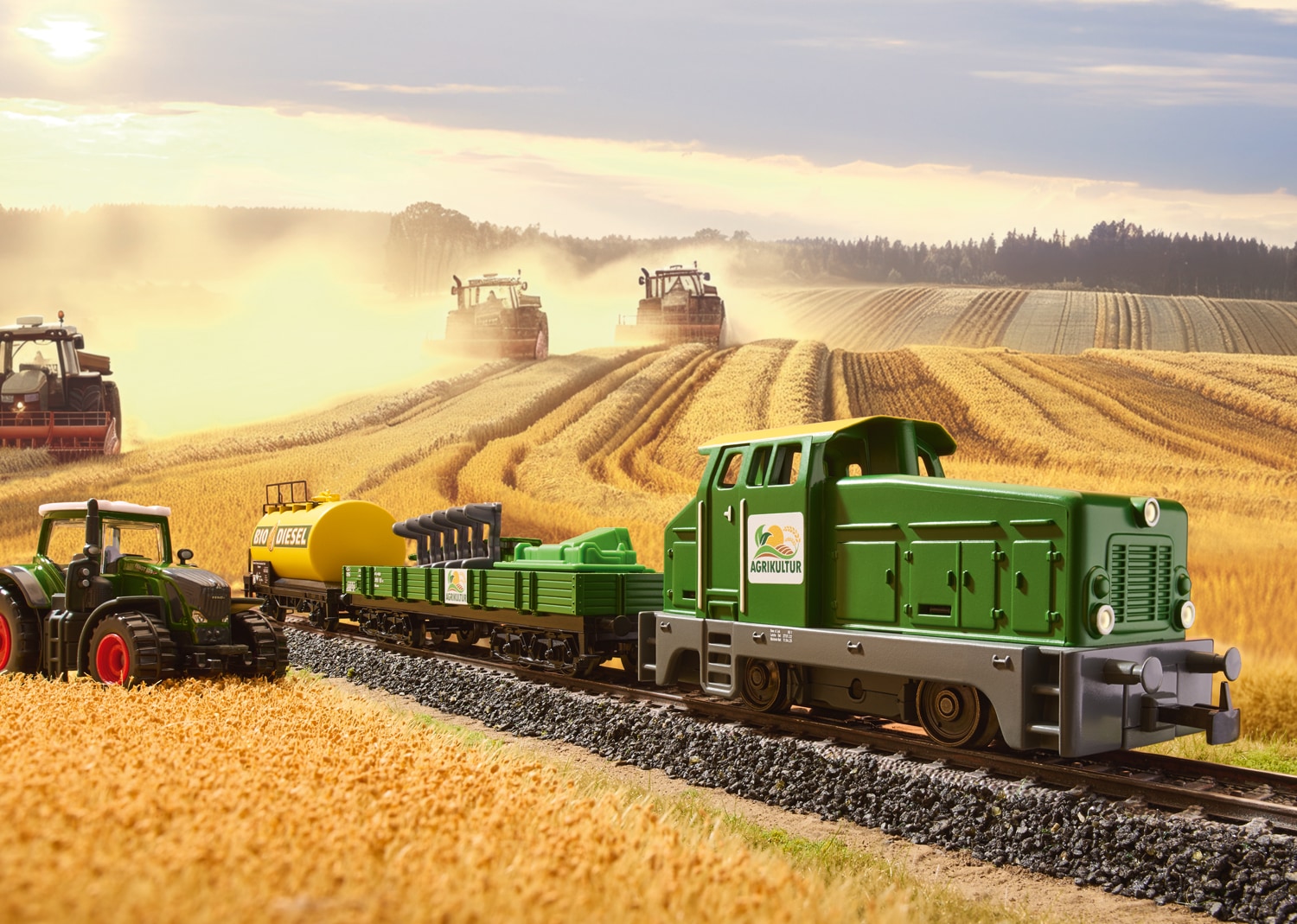 Märklin Modelleisenbahn-Set »Märklin Start up - Startpackung "Landwirtschaft" - 29653« Made in Europe