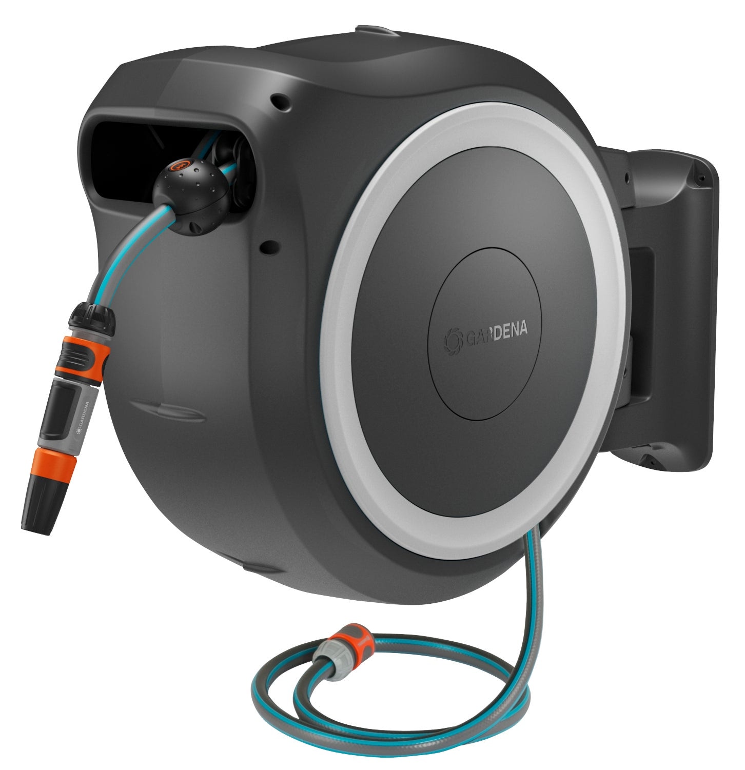 GARDENA Schlauchbox »PowerRoll XL 18V P4A Ready-To-Use Set« innovativ, mit Funkfernsteuerung, Inkl. Akku und Ladegerät