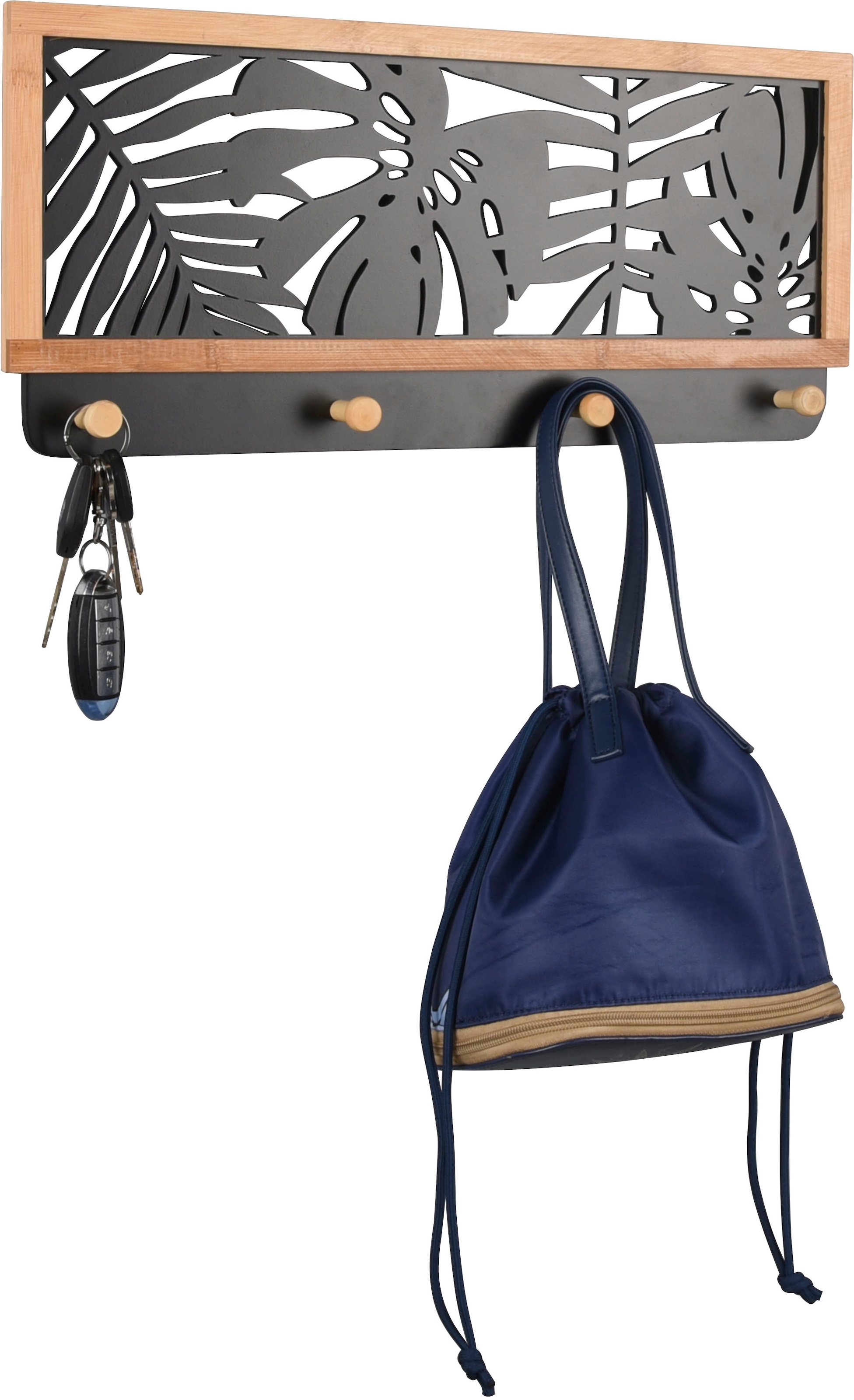 MIRRORS AND MORE Wandgarderobe »Leika«, (1 St.)