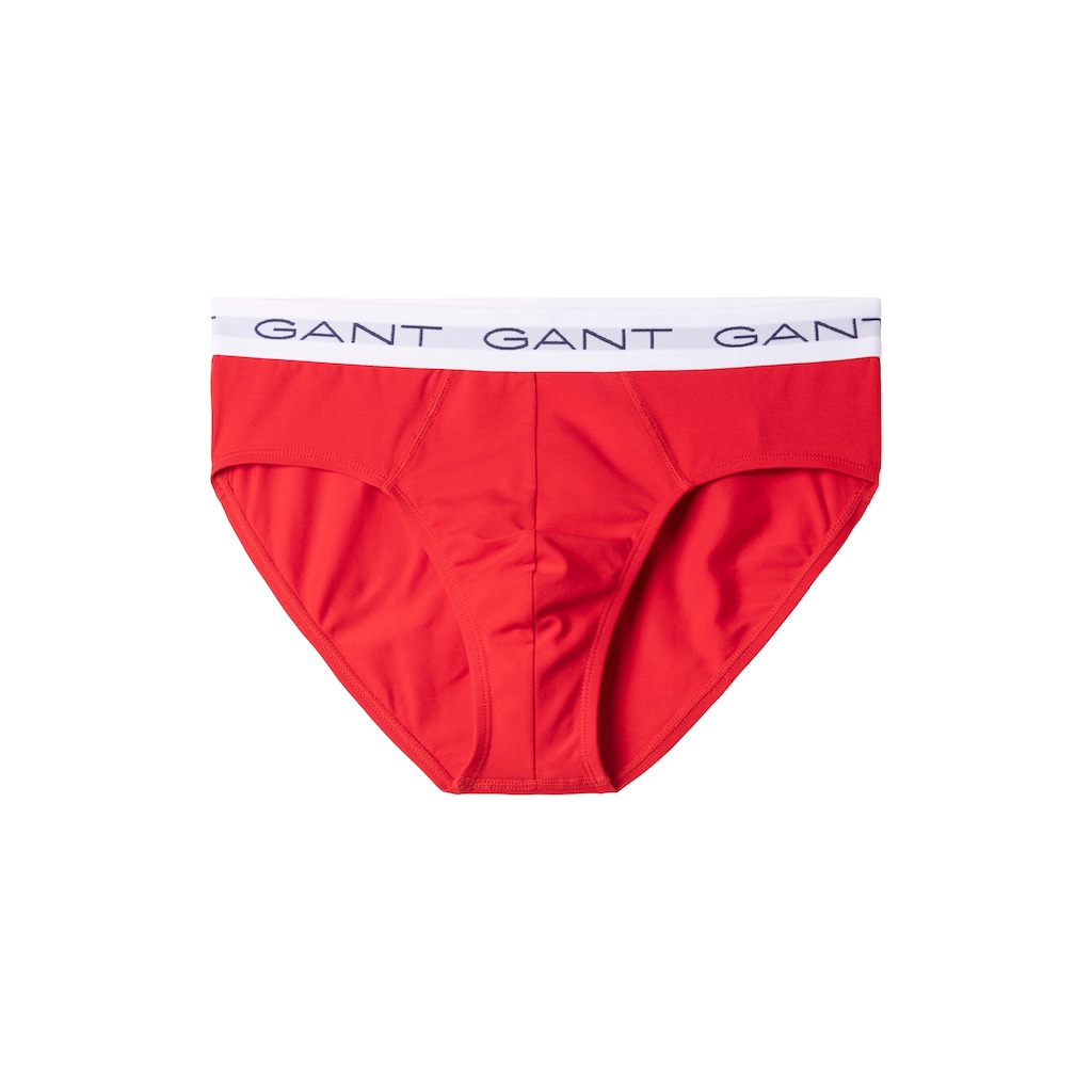 Gant Slip, (3 St.), mit Logo Bund