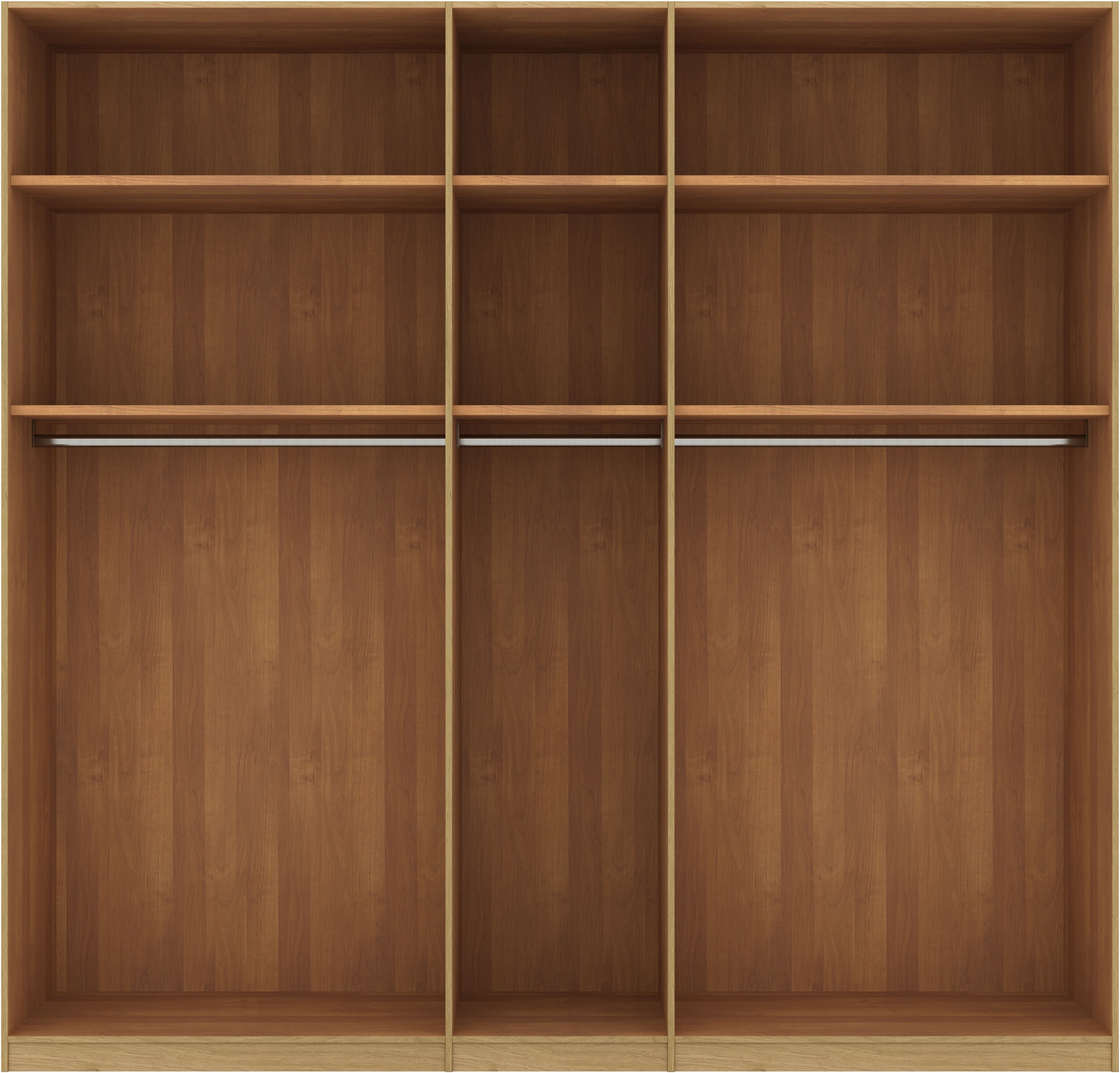 Musterring Drehtürenschrank »Savona, Kleiderschrank, Schrank, Garderobe, teilmassiv Eiche«, (mit Türdämpfern, mit Spiegel oder Glas, extra Böden, MADE IN GERMANY), Türen in Bianco-Eiche massiv, Spiegel-/Glastüren, verschiedene Größen