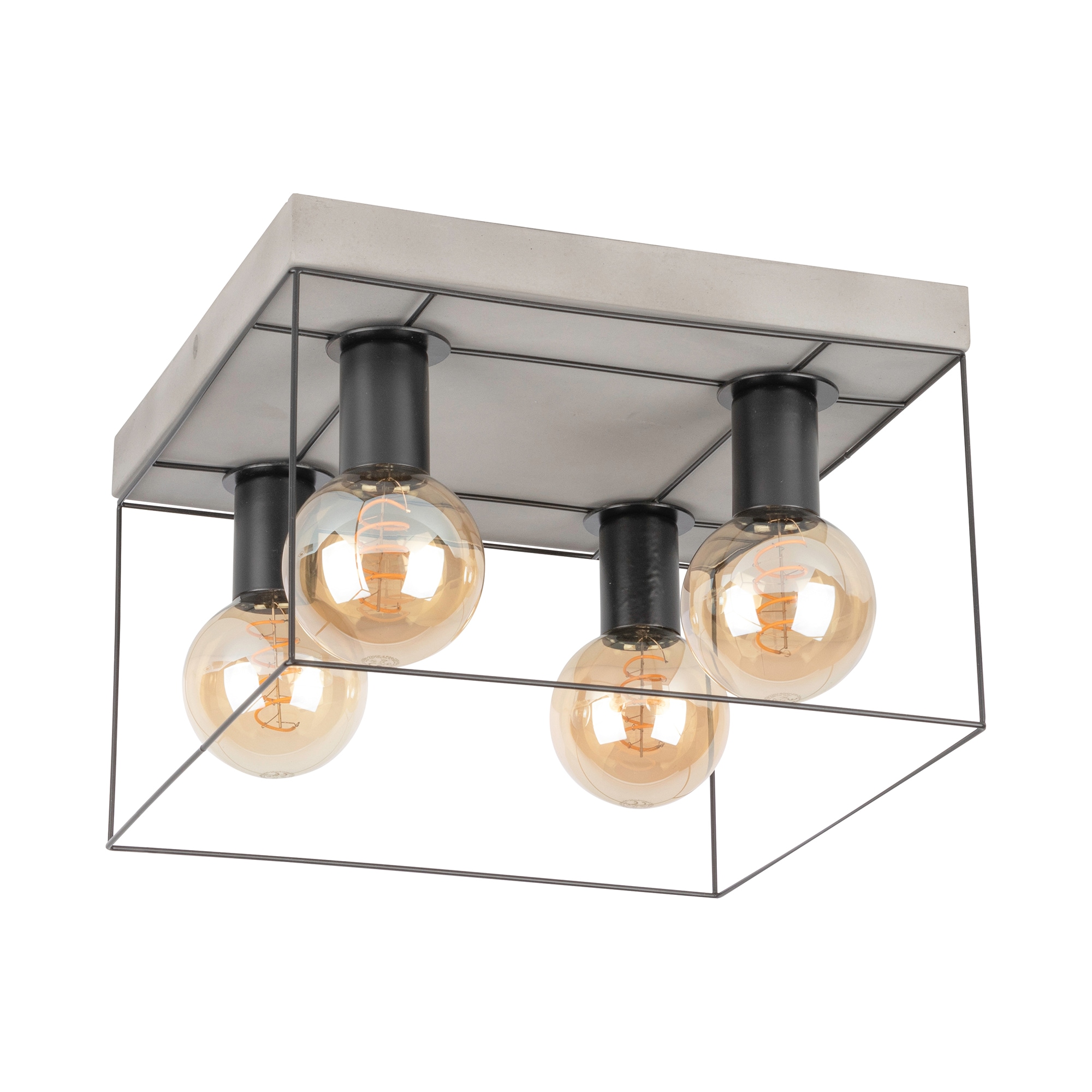 SPOT Light Deckenleuchte »GRETTER CONCRETE«, 1 flammig, Leuchtmittel E27 günstig online kaufen