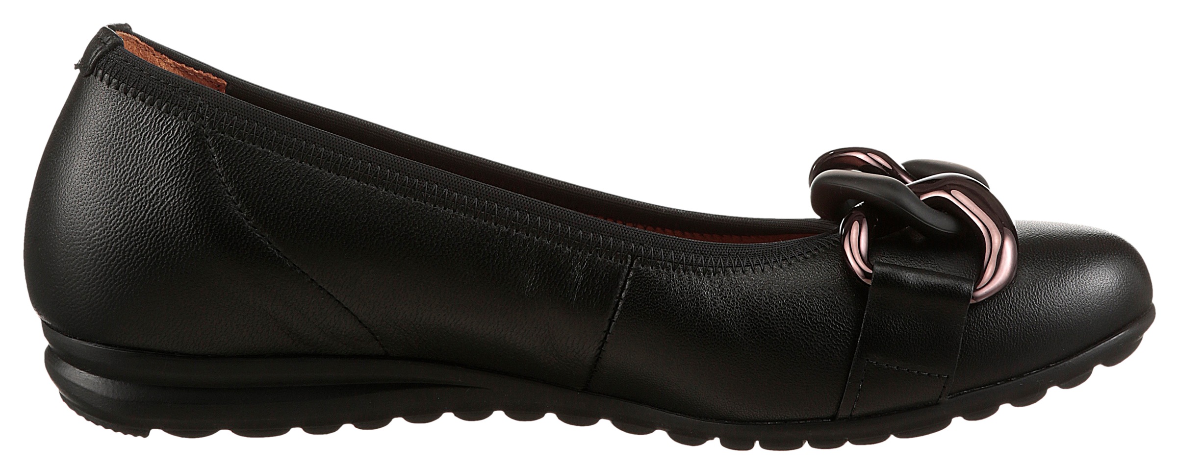 Gabor Ballerina »FLORENZ«, Businessschuh, Schlupfschuh in bequemer Schuhweite G (= weit)