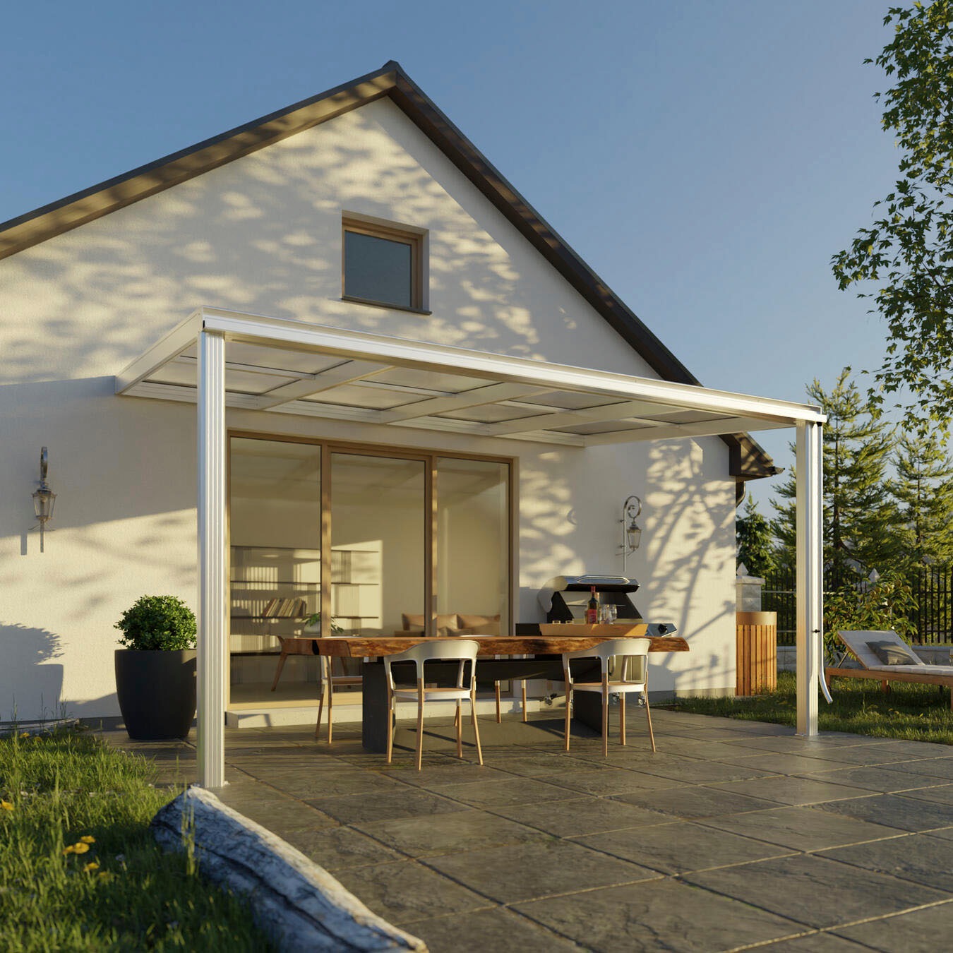 Beckmann Terrassendach »Exklusiv Gr. 2«