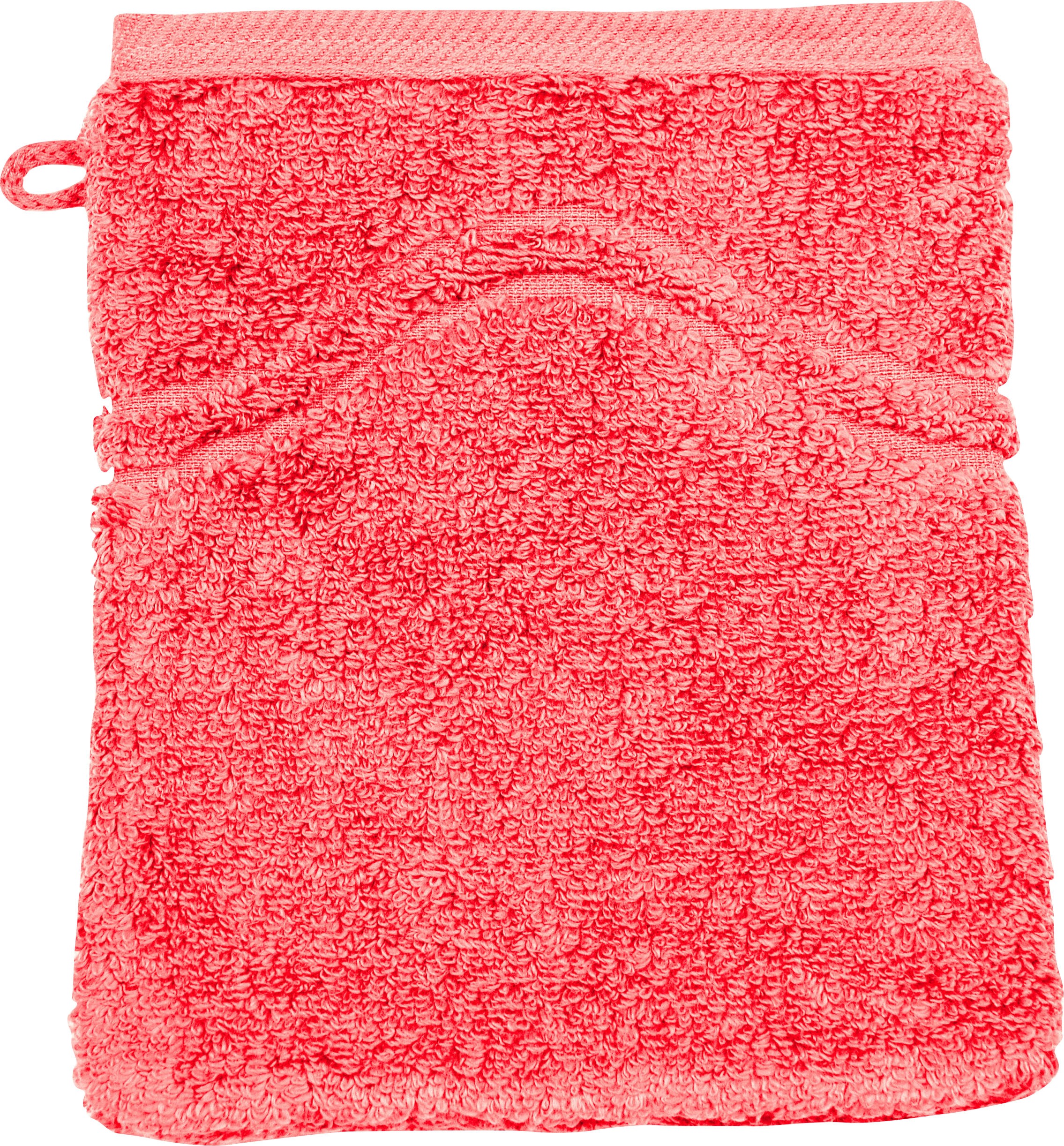 ROSS Waschhandschuh »Cashmere feeling«, (Packung, 6 St.), mit Wellen-Bordüre
