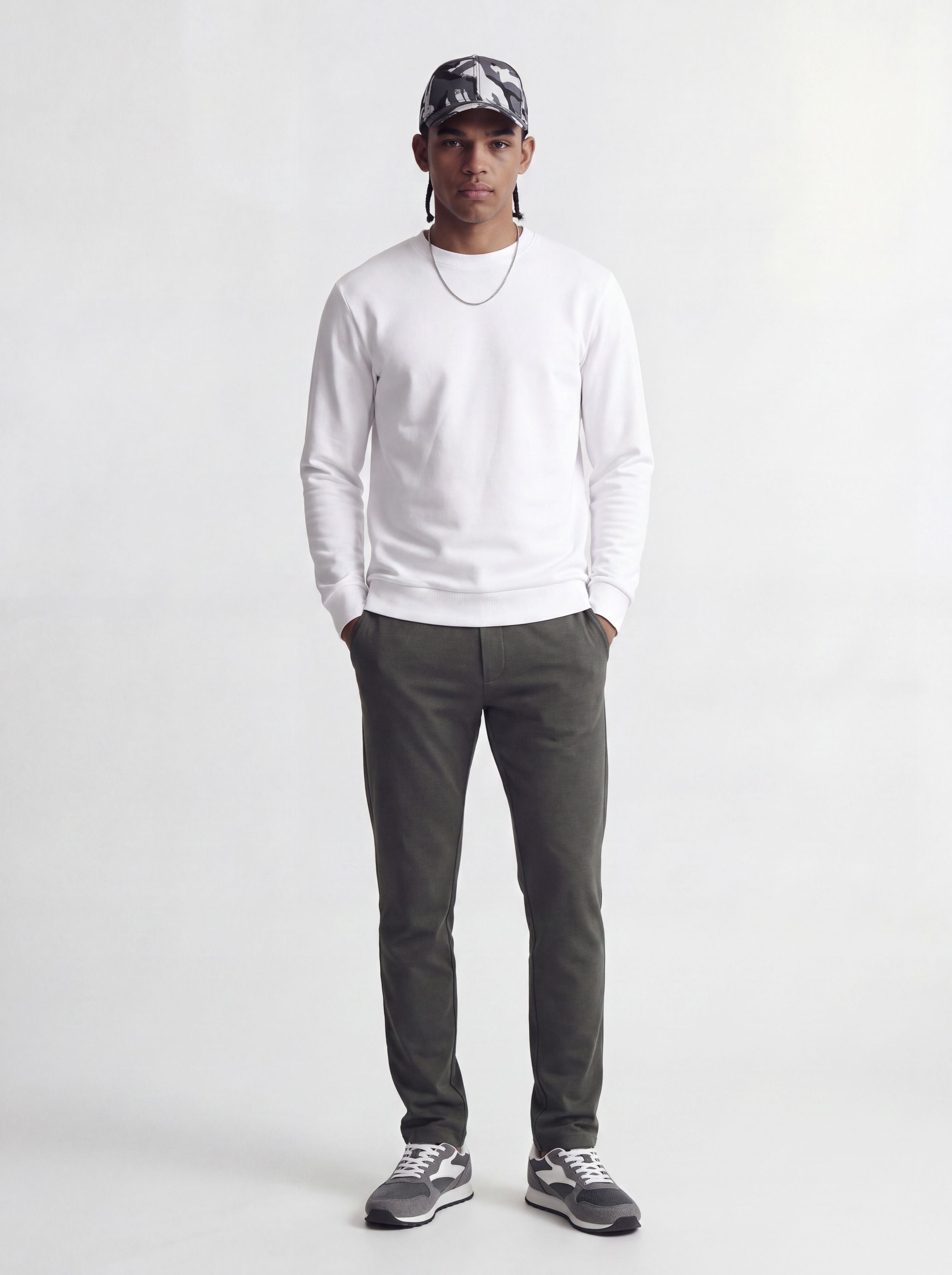 Jack & Jones Schlupfhose »JPSTKANE WILLIAM JOGGER NOOS«  Materialmix, locker geschnitten