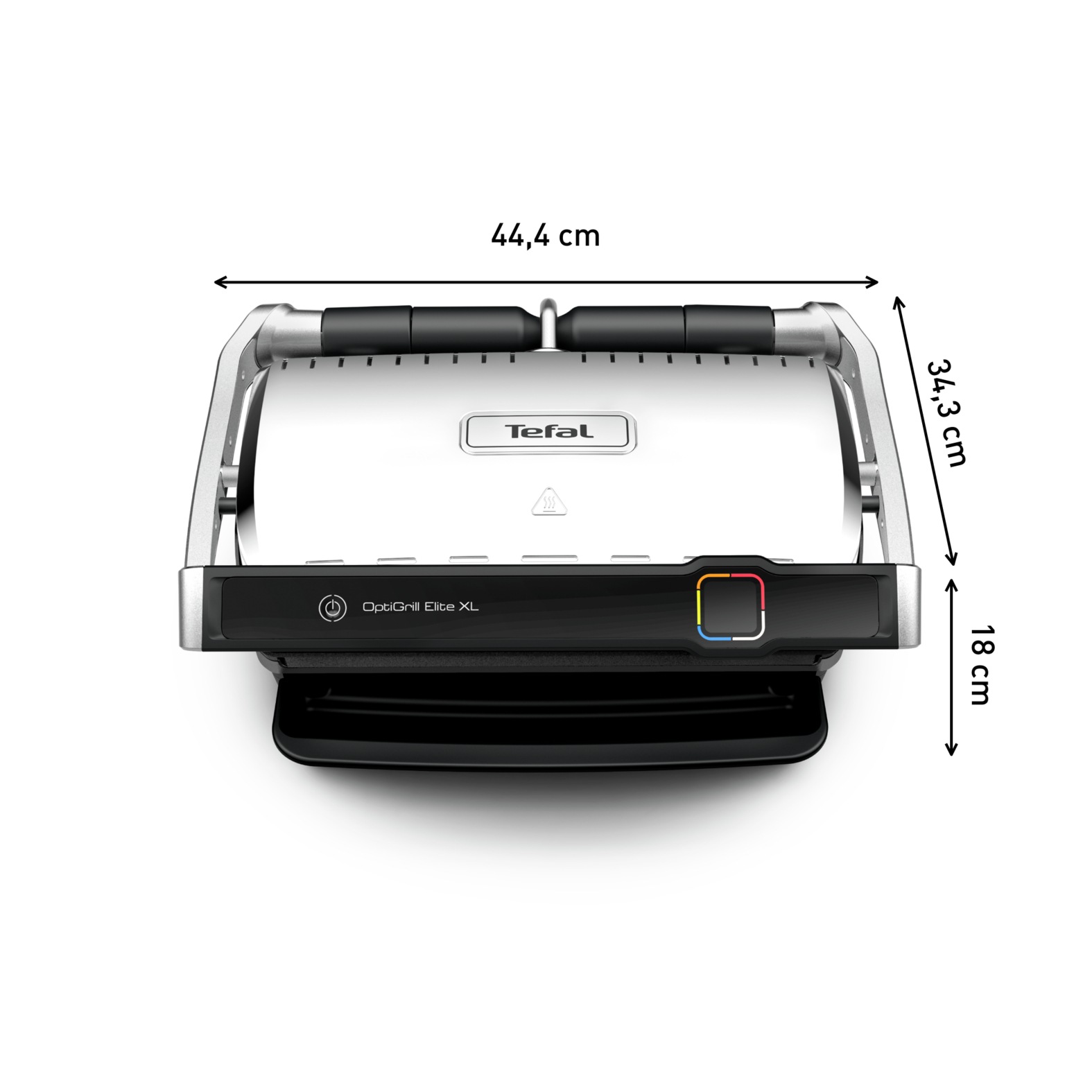 Tefal Kontaktgrill »OptiGrill Elite XL, spülmaschinengeeignete Platten«, 2200 W, Countdown zum Grillergebnis, Grillboost für Grillstreifen, GC760D