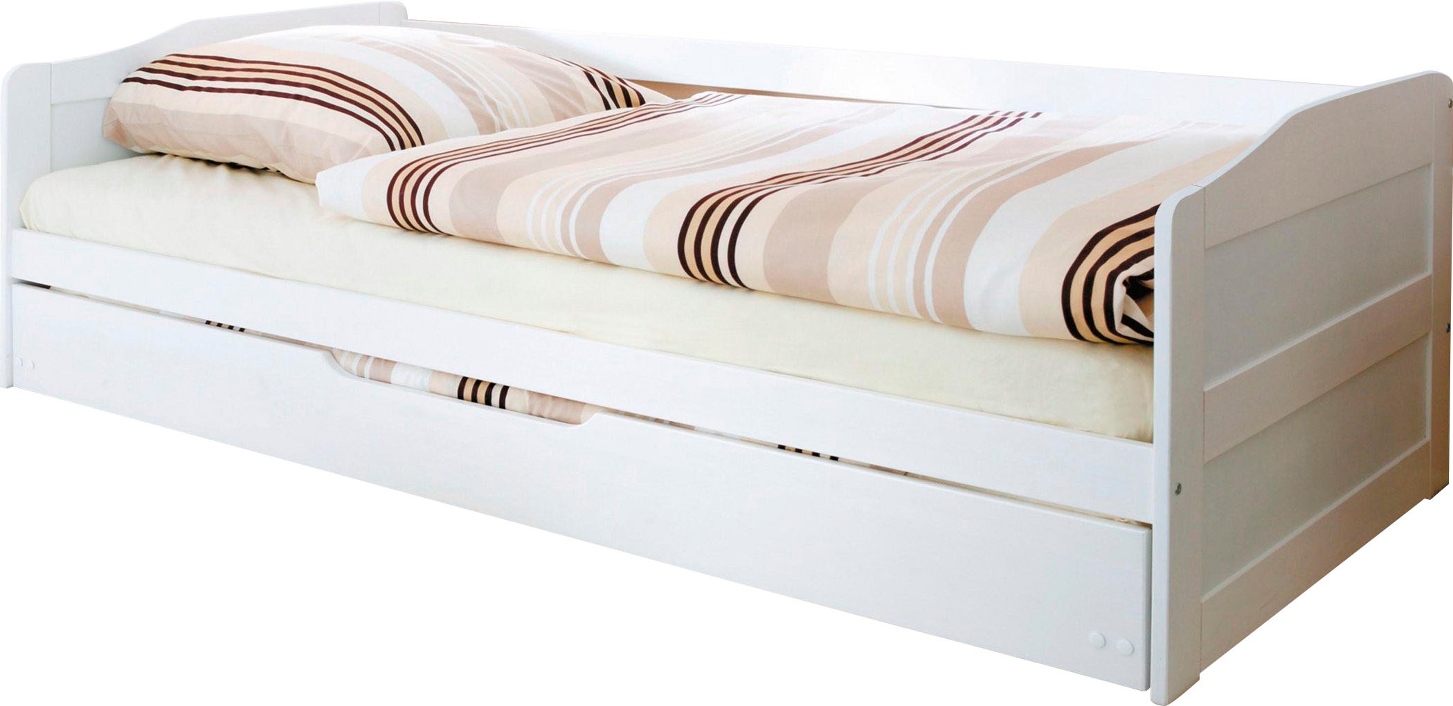 Ticaa Funktionsbett »Melinda«, Kiefer, mit 2 Rollrosten