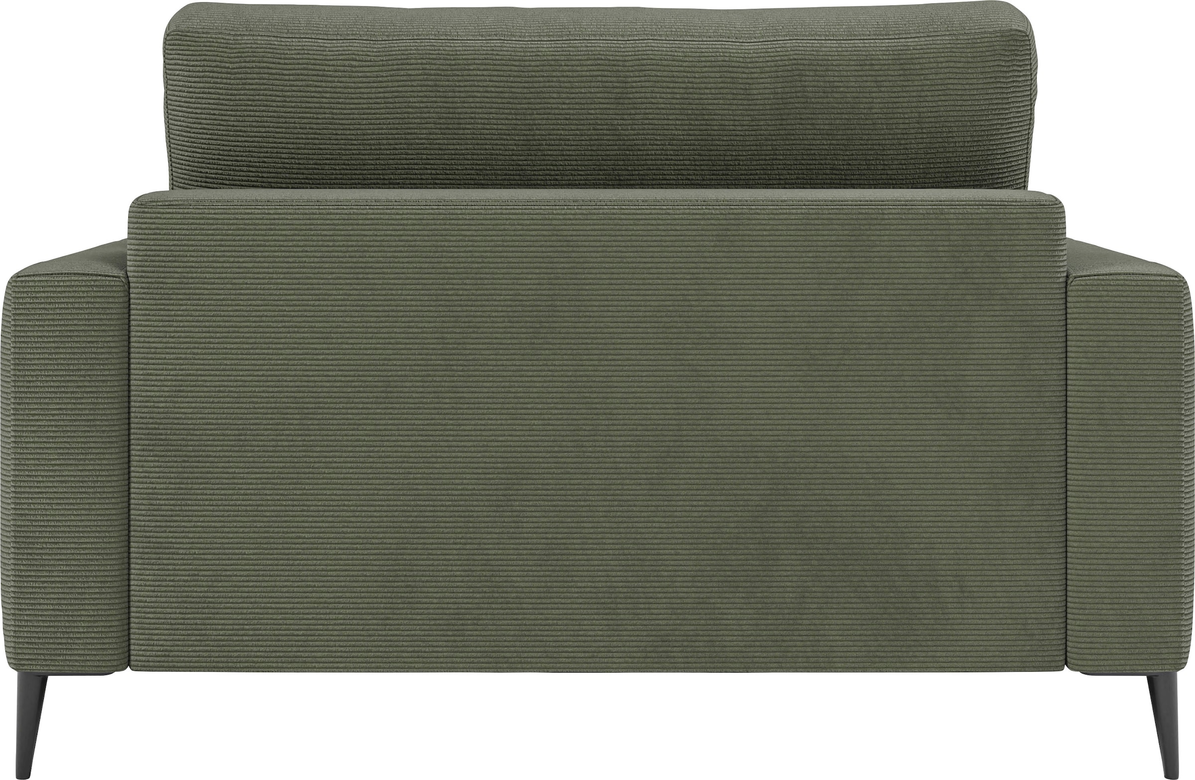 INOSIGN Chaiselongue »Downtown Loungemöbel zum Relaxen, B/T/H: 132/170/84 cm«, auch in Bouclé, Cord und Easy care - leicht mir Wasser zu reinigen