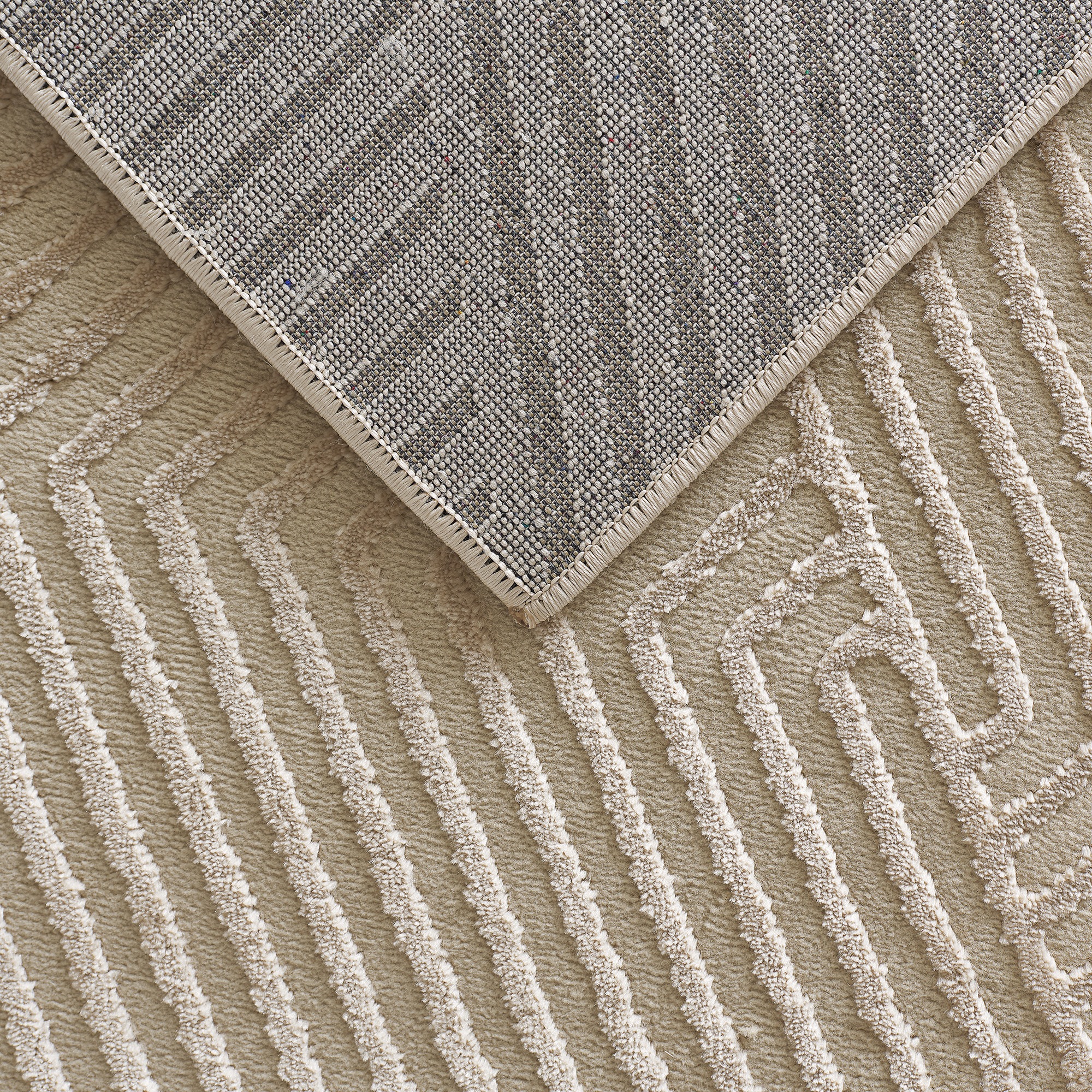 Sehrazat Teppich »Rio 1600«, rechteckig, 8 mm Höhe, Sanfte Farben,modernes Design,langlebig,Eleganz trifft Komfort