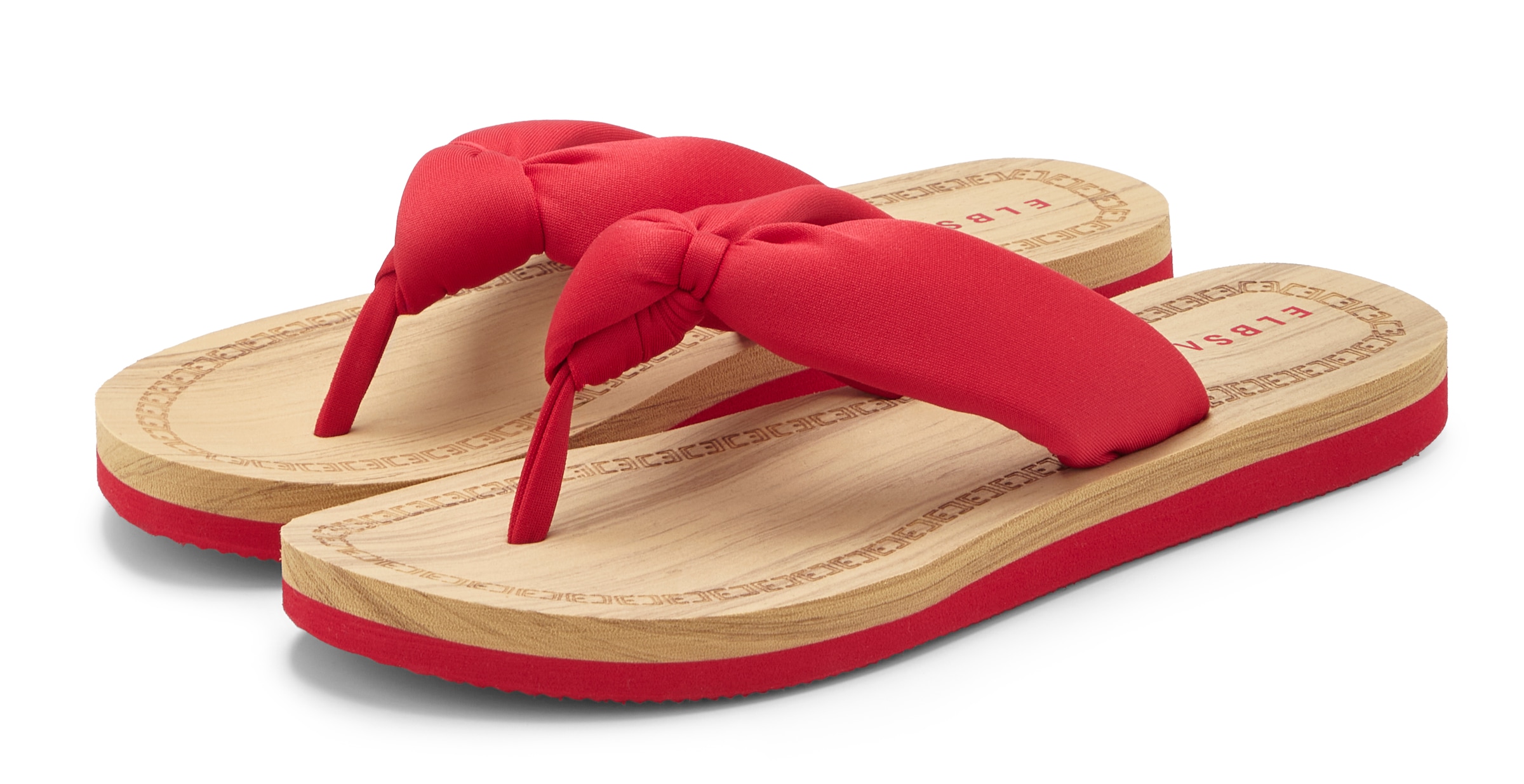 Elbsand Badezehentrenner »Sandale,Badelatsche,Flip Flop,Mule, Pantolette,Badeschuhe,Sommerschuhe«  Zehentrenner mit wasserabweisender und ultraleichter Sohle VEGAN
