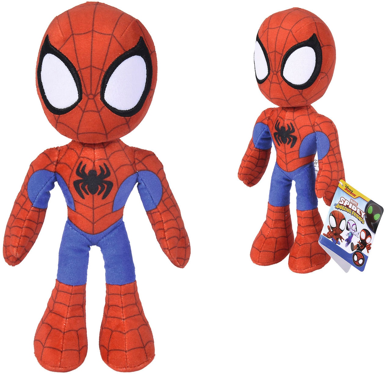 SIMBA Kuscheltier »Disney Marvel Spidey, Glow in the Dark, 25 cm«, mit Glow in the Dark Augen