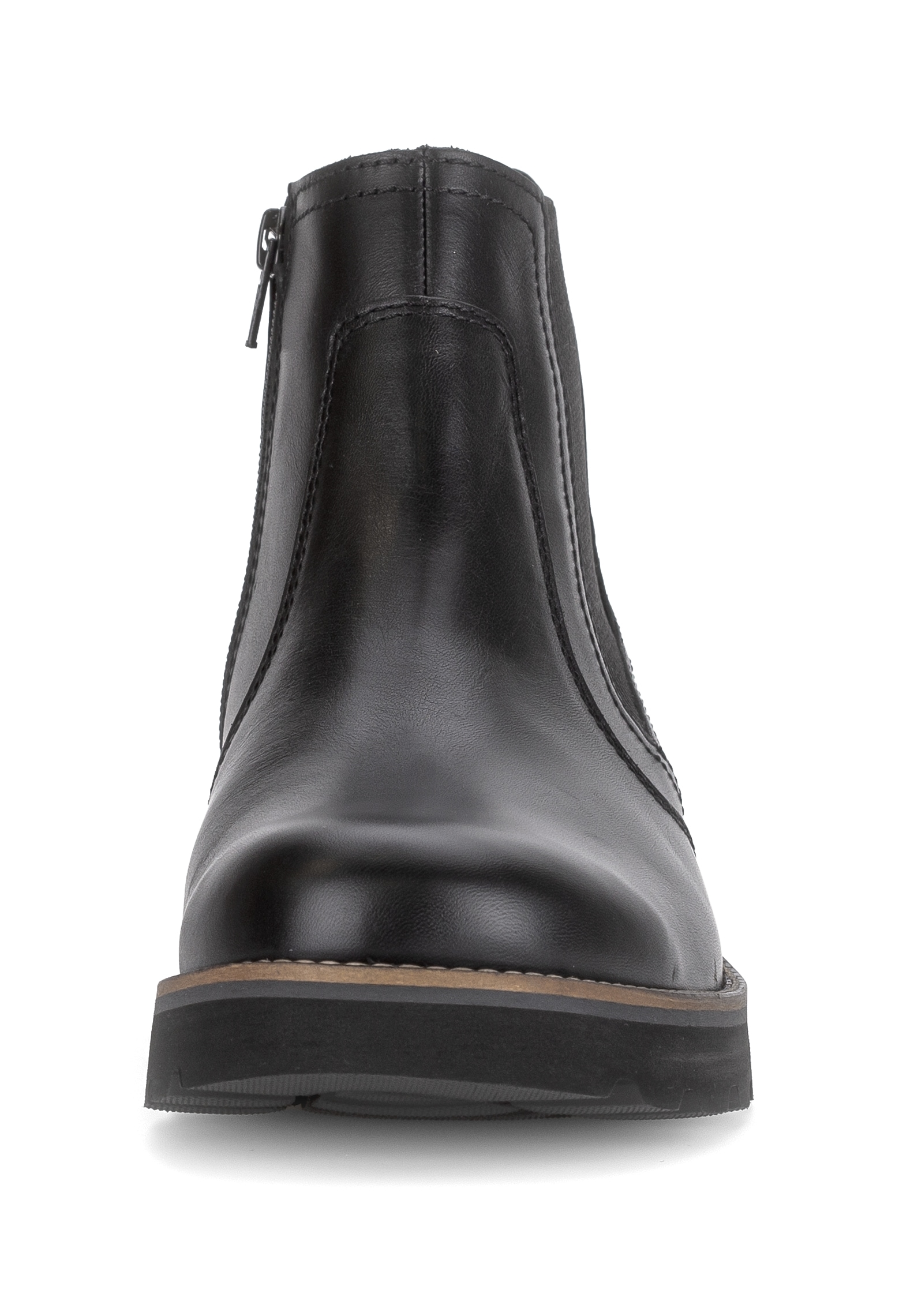 Pius Gabor Chelseaboots, Stiefelette, Businessschuh mit Ziernähten, Schuhweite G (= weit)