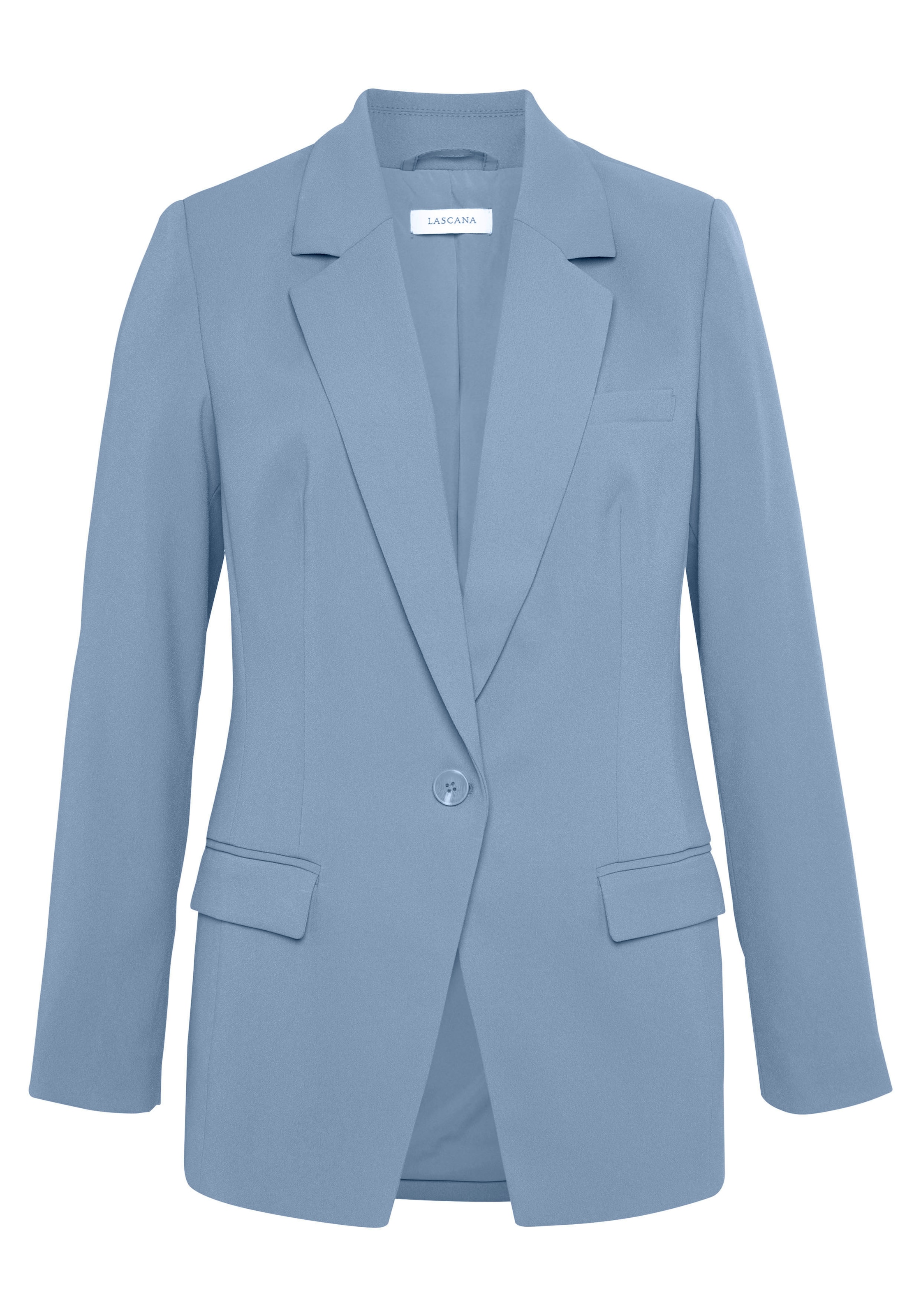 LASCANA Jackenblazer, mit Tunnelzug innen zum Raffen, Damenblazer, sportlich-elegant