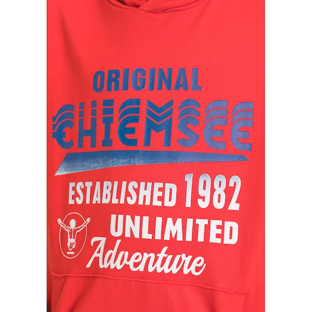 Chiemsee Kapuzensweatshirt, mit Kontrast-Futter online kaufen