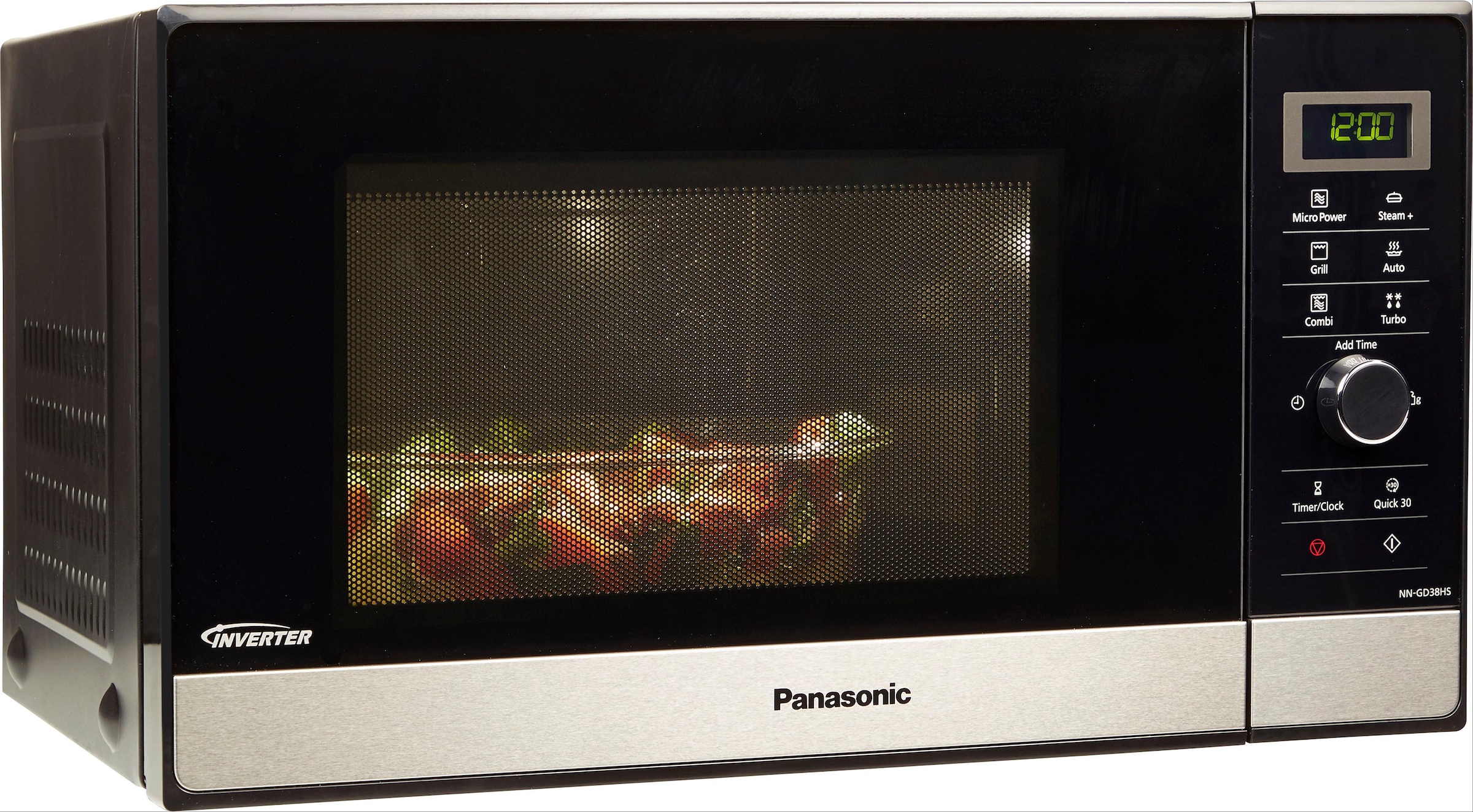 Panasonic Mikrowelle »NN-GD38HSGTG«, Grill, 1000 W