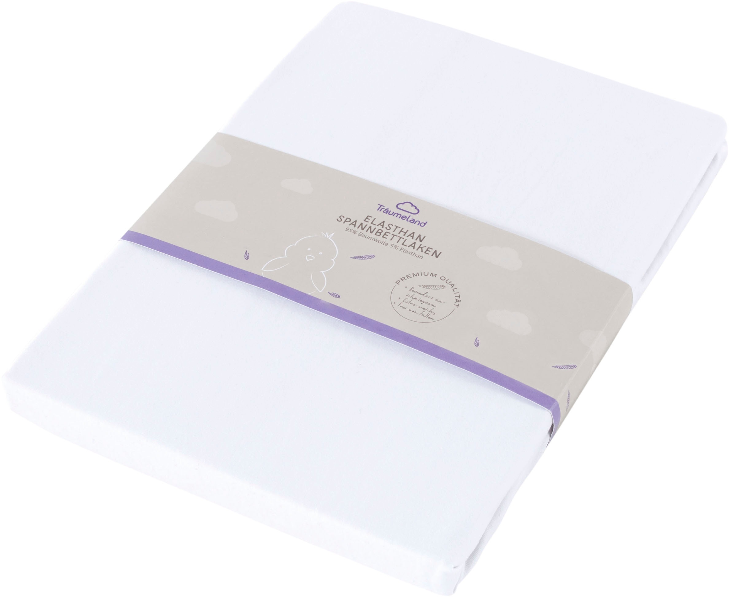 Träumeland Bettlaken "Spannbetttuch Elasthan passend für OF Wood mini" mit günstig online kaufen
