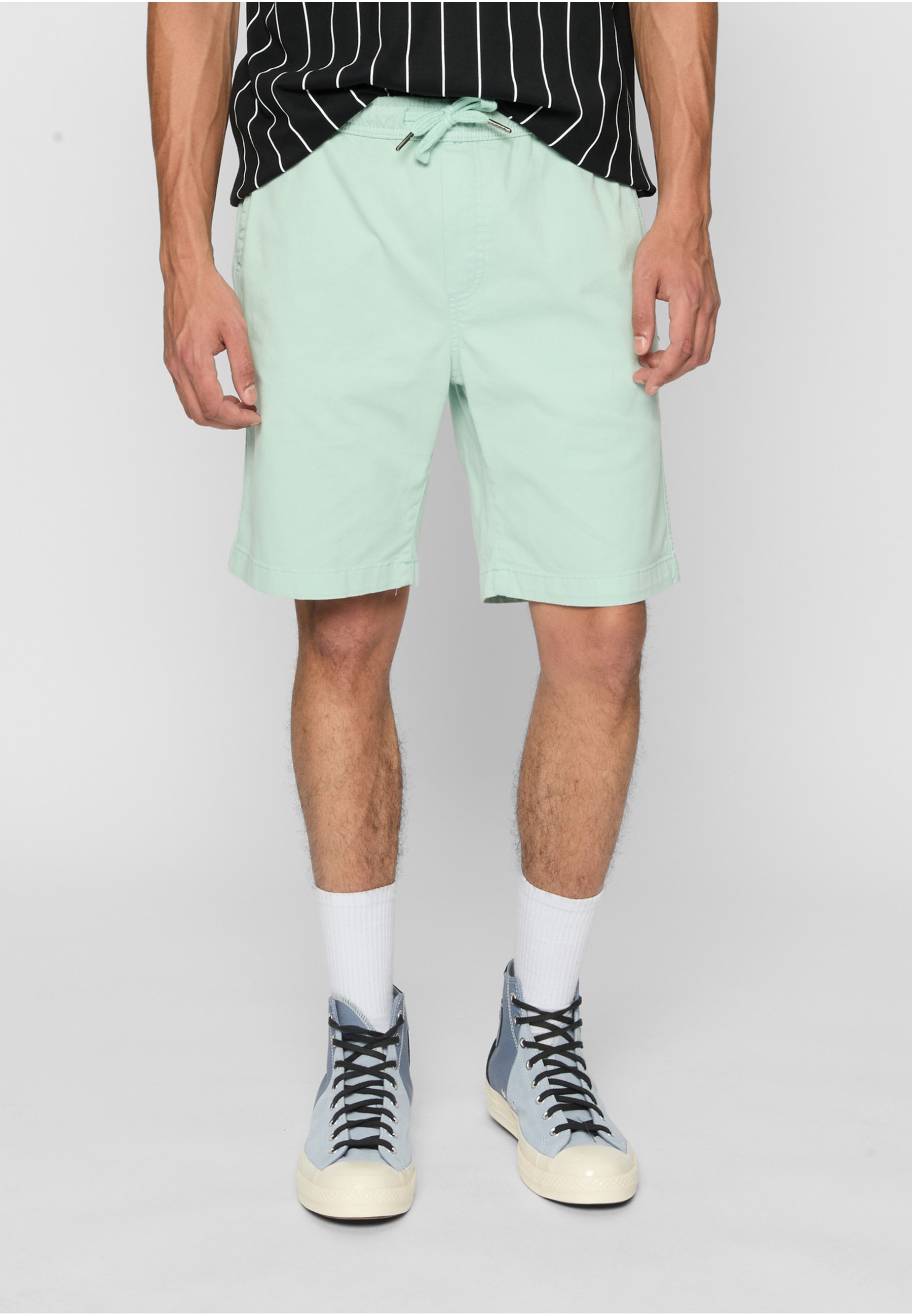 URBAN CLASSICS Shorts »Urban Classics Stretch Twill Joggshorts 2-Pack«