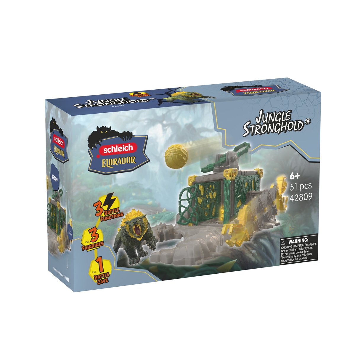 Schleich® Spielwelt »ELDRADOR®, Jungle Stronghold (42809)«
