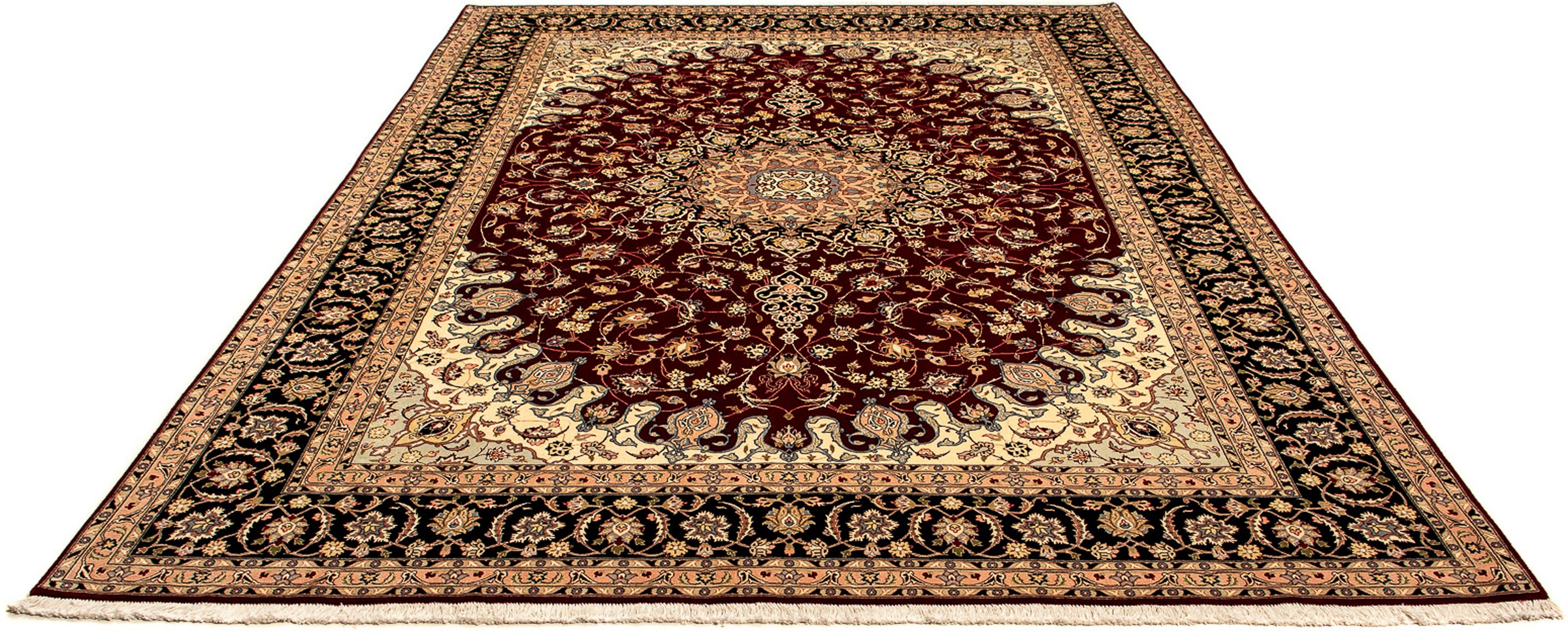 morgenland Orientteppich »Perser - Täbriz - Royal - 348 x 254 cm - dunkelro günstig online kaufen