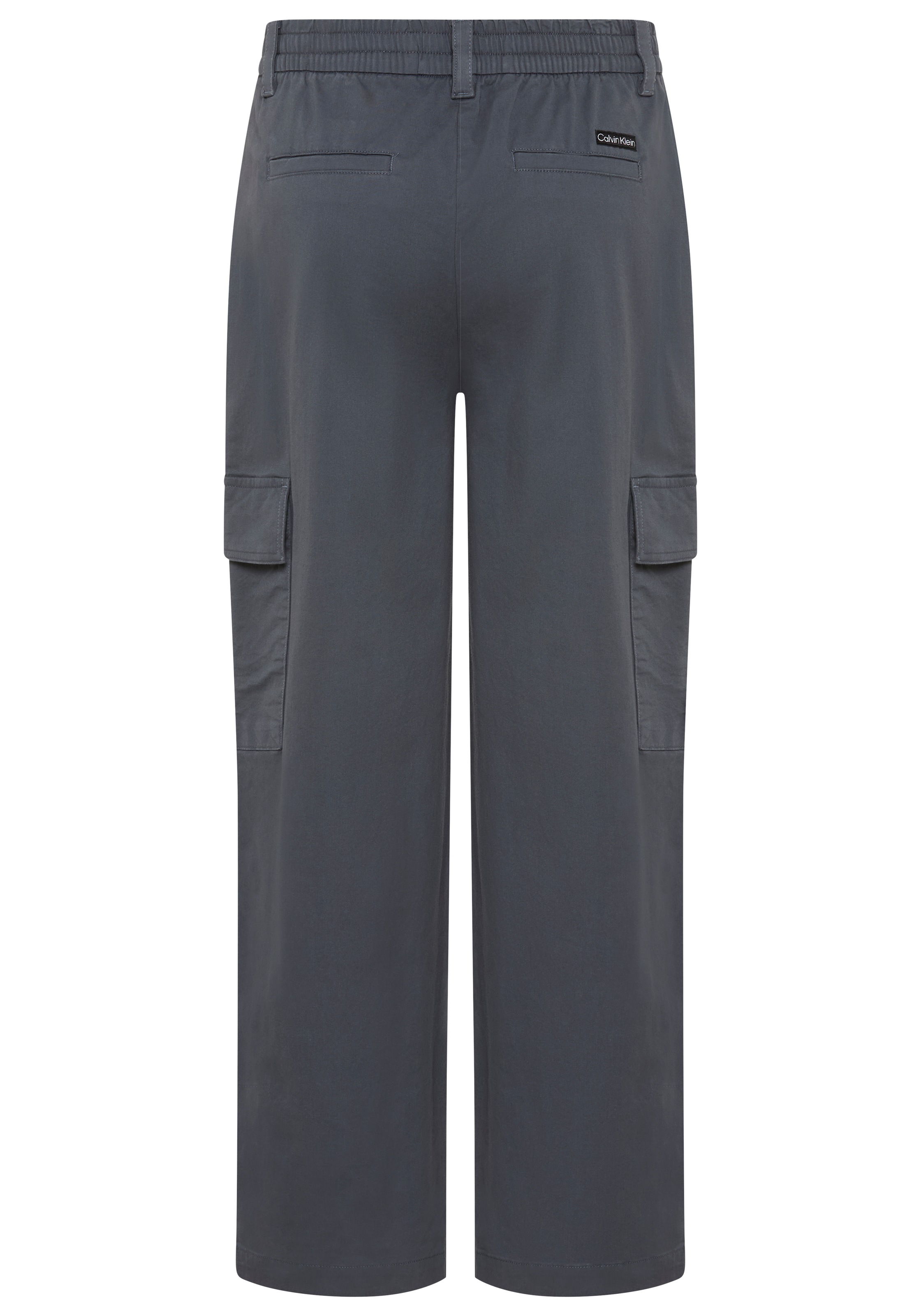 Calvin Klein Jeans Cargohose  Elastikbund, High Waist, Relaxed Fit, Cargotaschen