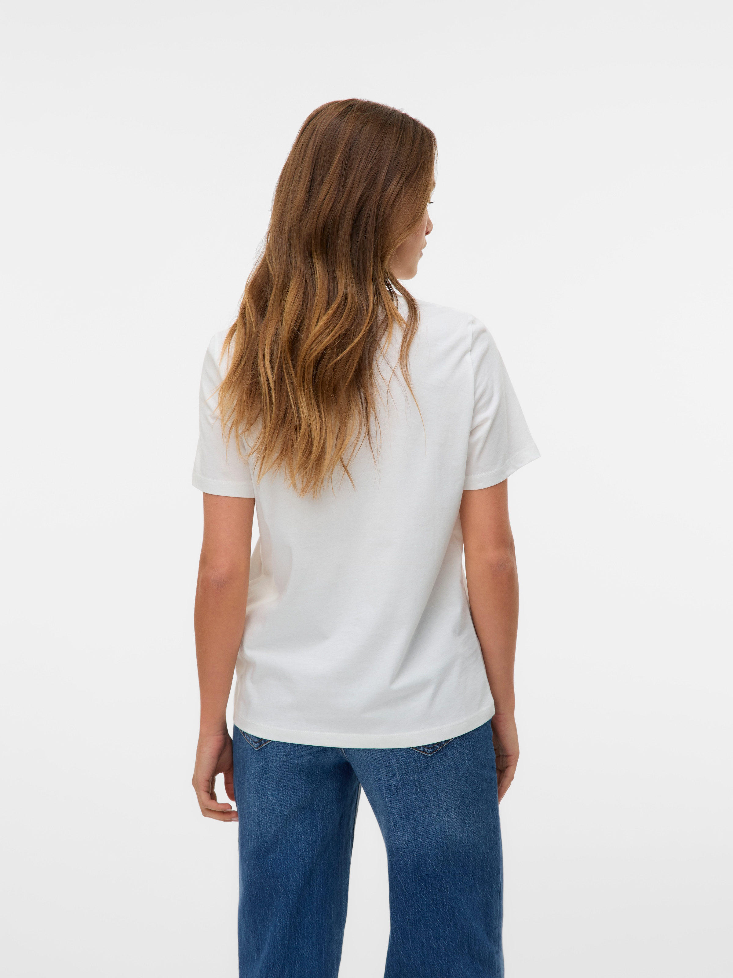 Vero Moda T-Shirt »VMFRIGGA PAULINA SS TOP BOX JRS GA«