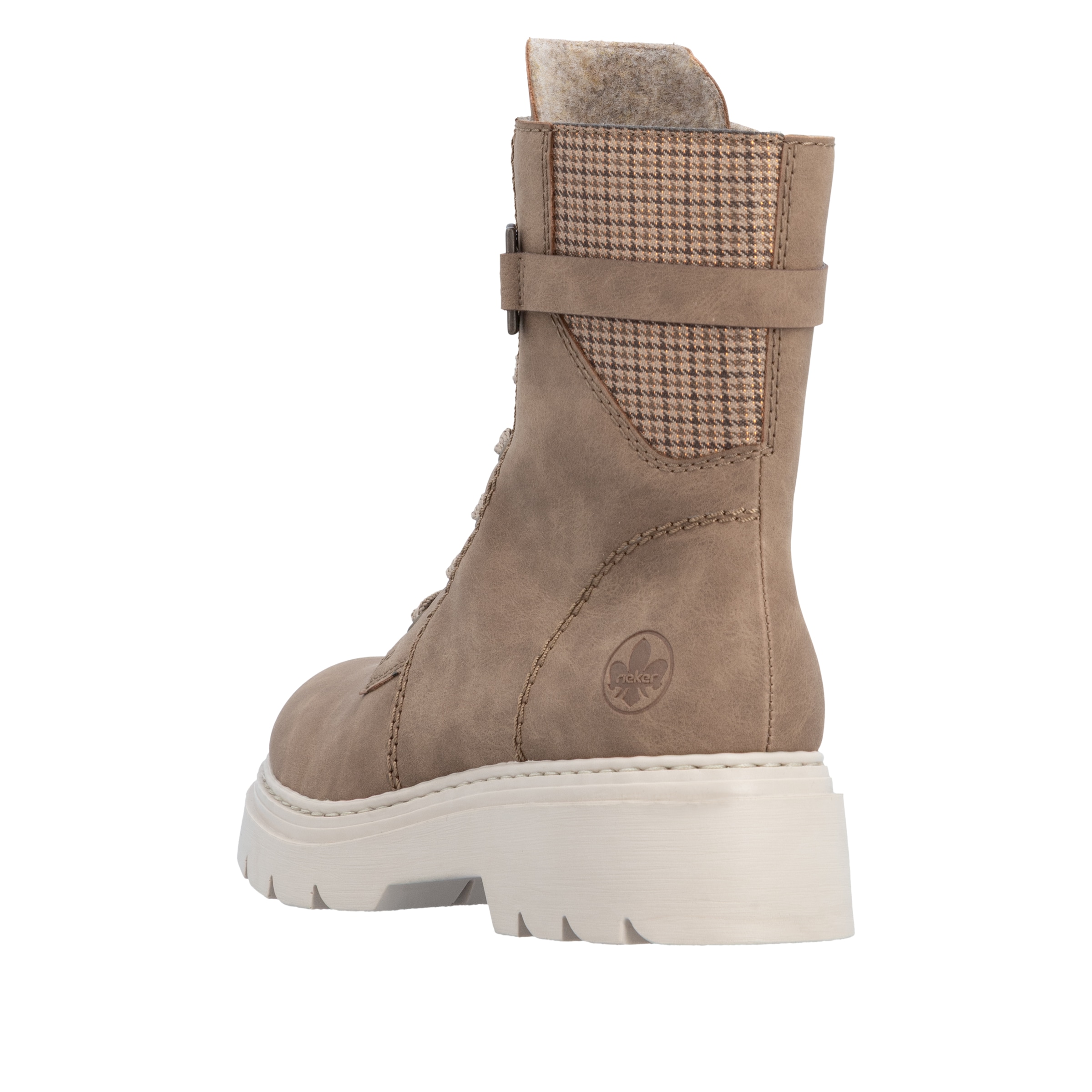 Rieker Schnürboots  Schnürstiefelette mit markanter Laufsohle