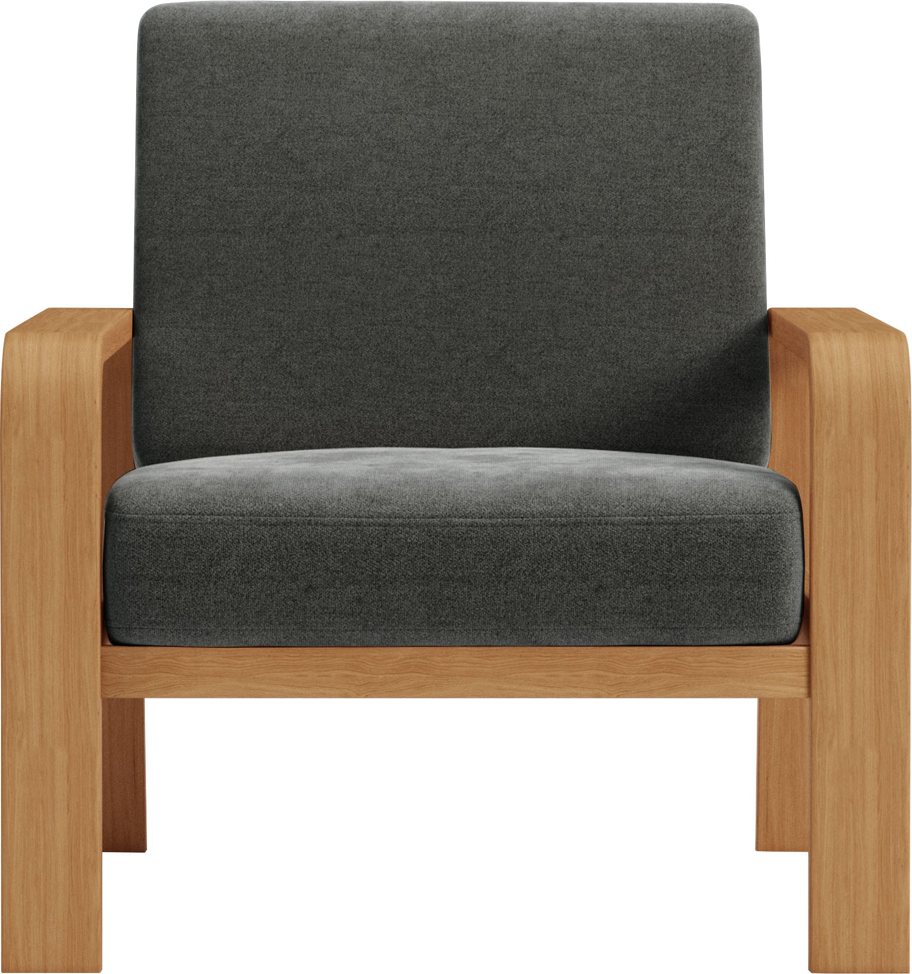 sit&more Sessel »Kolding« Armlehnen aus Buchenholz in natur, verschiedene B günstig online kaufen