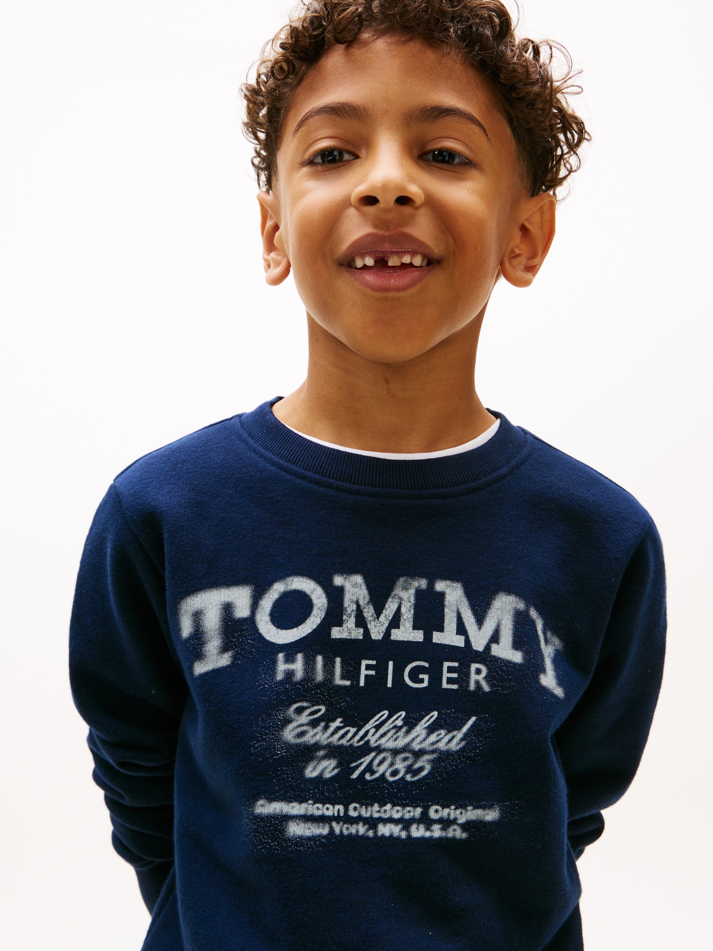 Tommy Hilfiger Sweatshirt , Regular fit, für Kinder bis 16 Jahre
