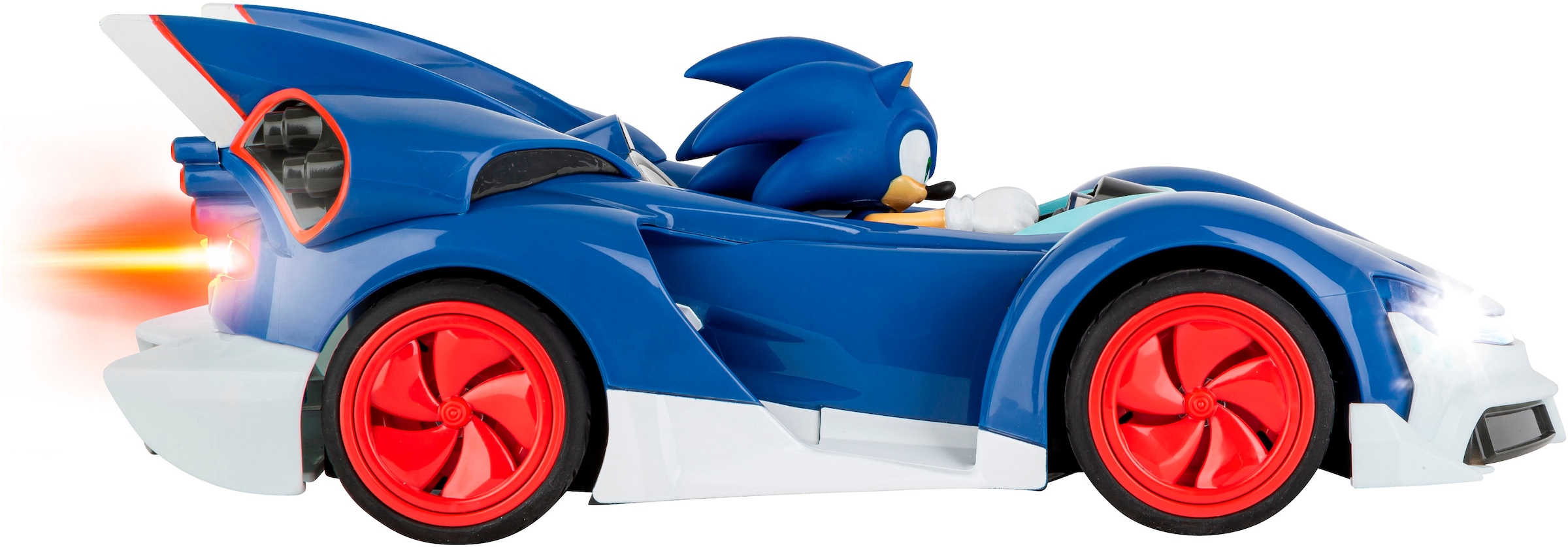 Carrera® RC-Auto »Carrera® RC, Team Sonic Racing™ - Sonic, 2,4 GHz«, mit LED-Licht
