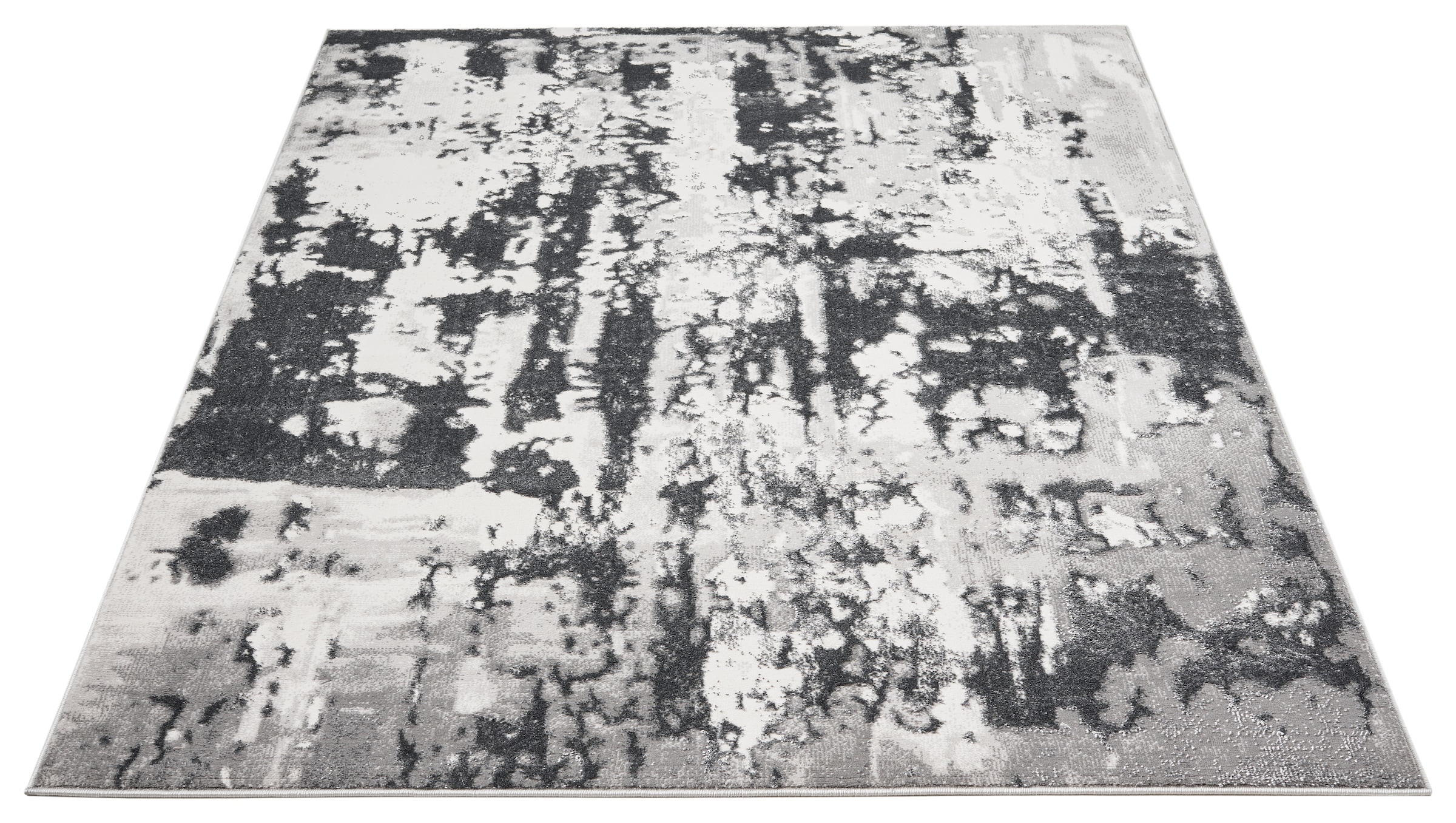 OTTO home Teppich »Miaja, im Vintage-Look« rechteckig 11 mm Höhe dichte Qualität,  leichter Glanz, Wohnzimmer, Schlafzimmer, Esszimmer