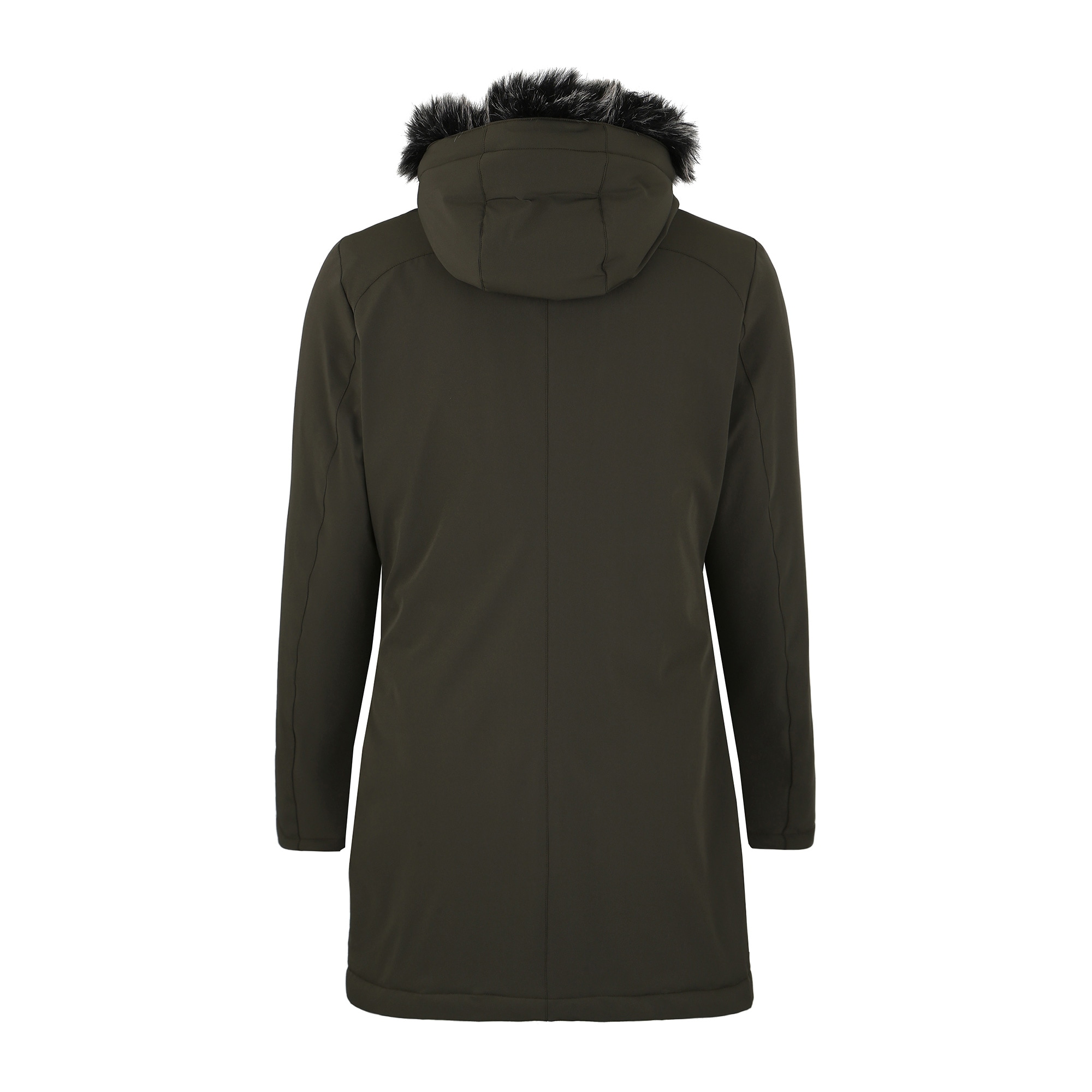 DEPROC Active Parka »DIAMOND PEAK Women« mit abnehmbarem Kunstfellbesatz