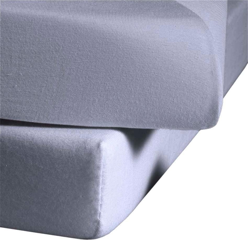 fleuresse Spannbettlaken Comfort Jerseyspannlaken, 96% Baumwolle, günstig online kaufen