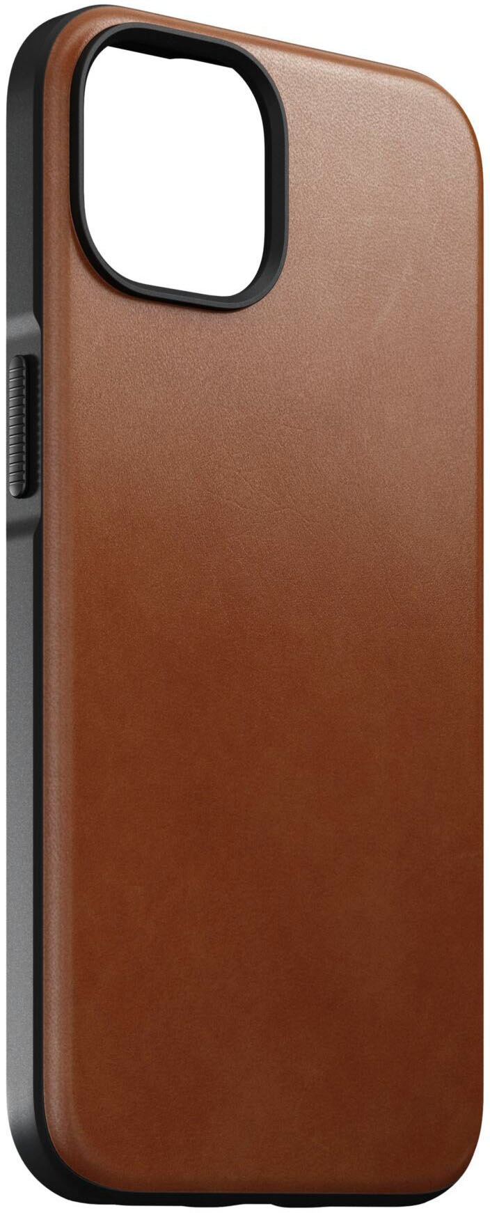 Nomad Handyhülle »Modern Leather Case iPhone 14«, iPhone 14, Polycarbonat und hochwertigem Echtleder