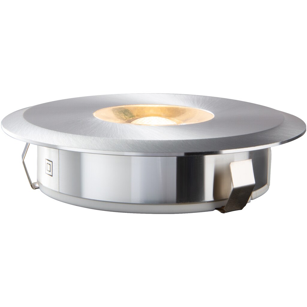 HEITRONIC LED Einbaustrahler »Austin«, 1 flammig-flammig, Einbauleuchte,LED-Downlight,Edelstahlgehäuse, sehr geringe Einbautiefe