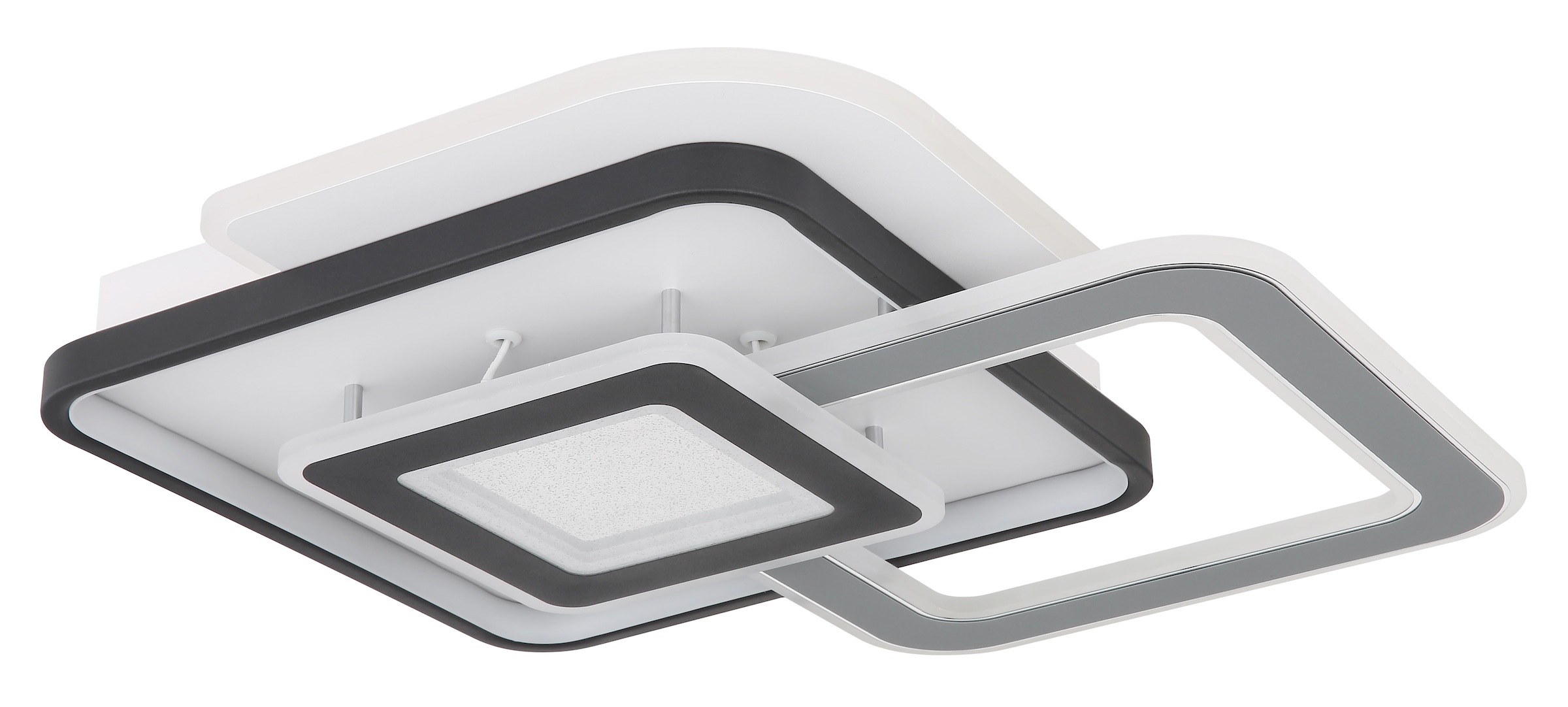 GLOBO LIGHTING Deckenleuchte »BRIENNA« LED-Modul 1 Stk. Warmweiß Deckenlampe Wohnzimmer-Leuchte Schlafzimmer-Leuchte Flur Küche