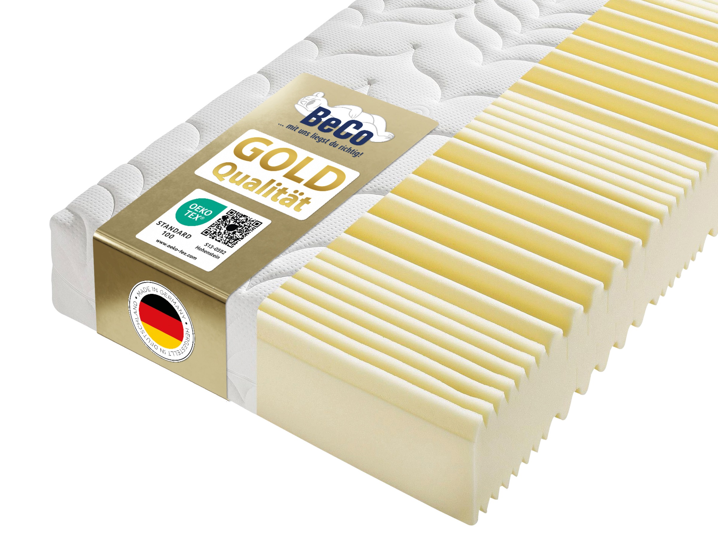 Beco Kaltschaummatratze »Luxus-Matratze – GOLD Kaltschaummatratze für hohe günstig online kaufen