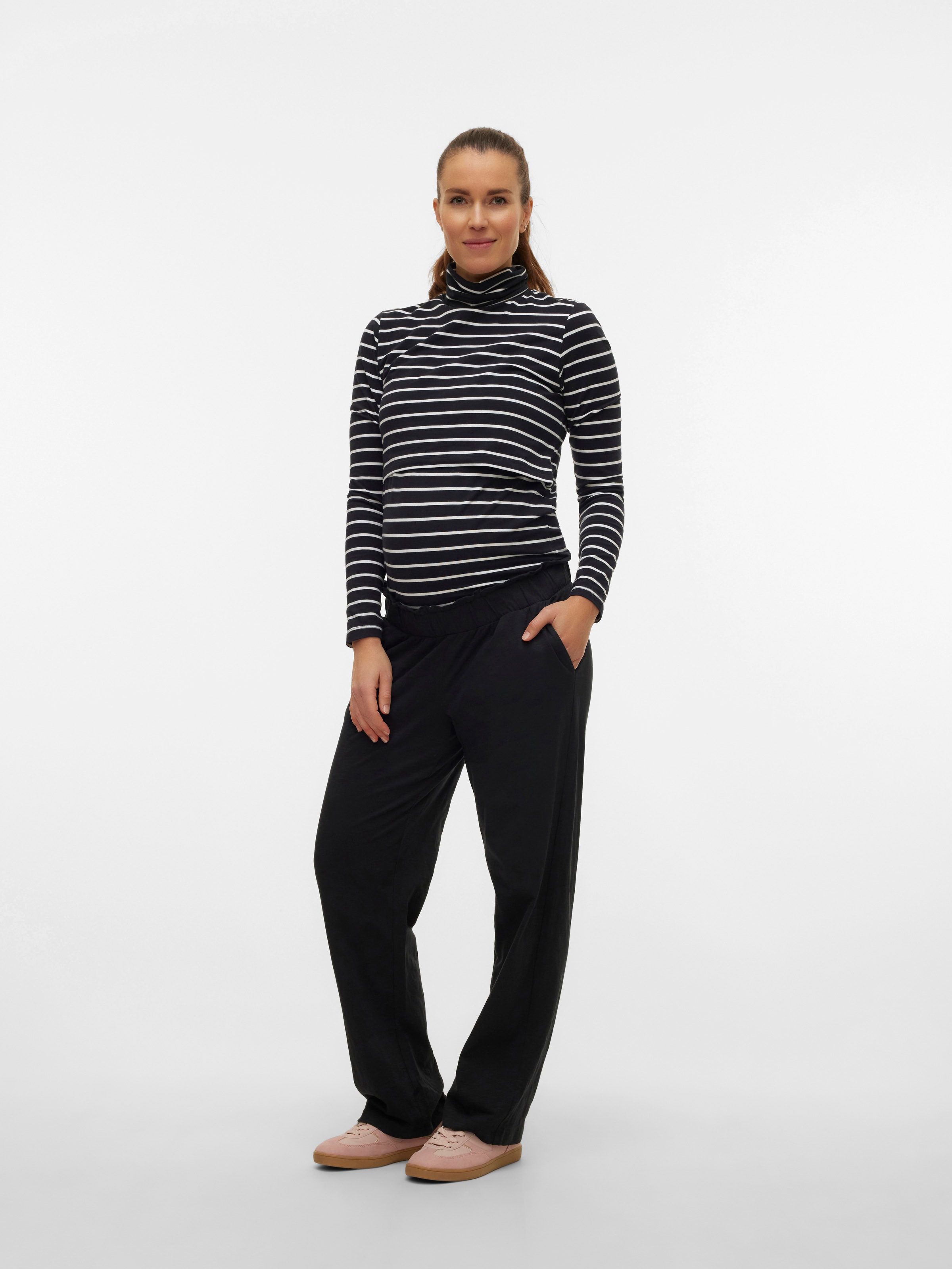Mamalicious Schlupfhose »MLIVY JRS PANTS NOOS«  Baumwolle, loose fit