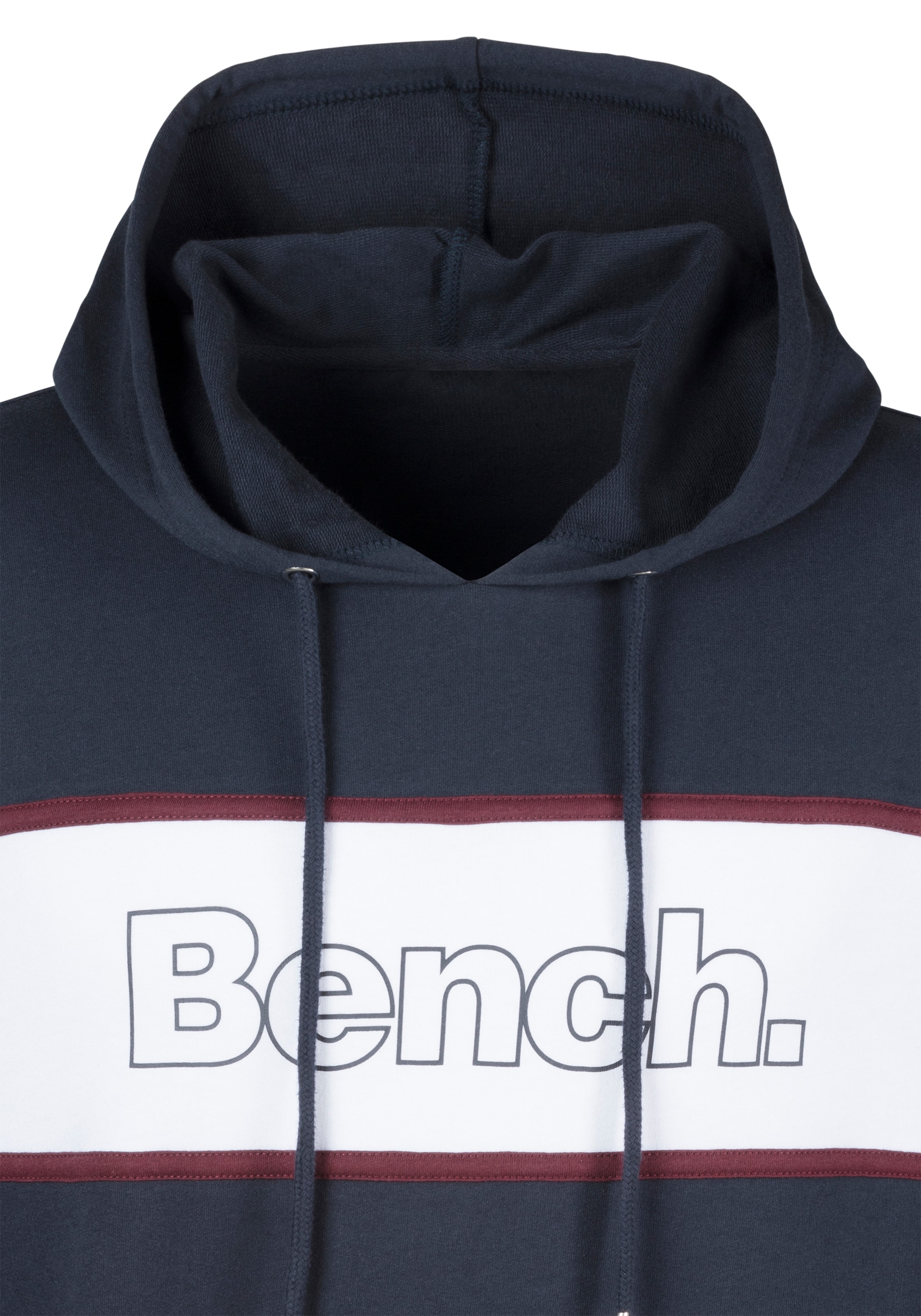 Bench. Loungewear Kapuzensweatshirt, mit Känguru Tasche